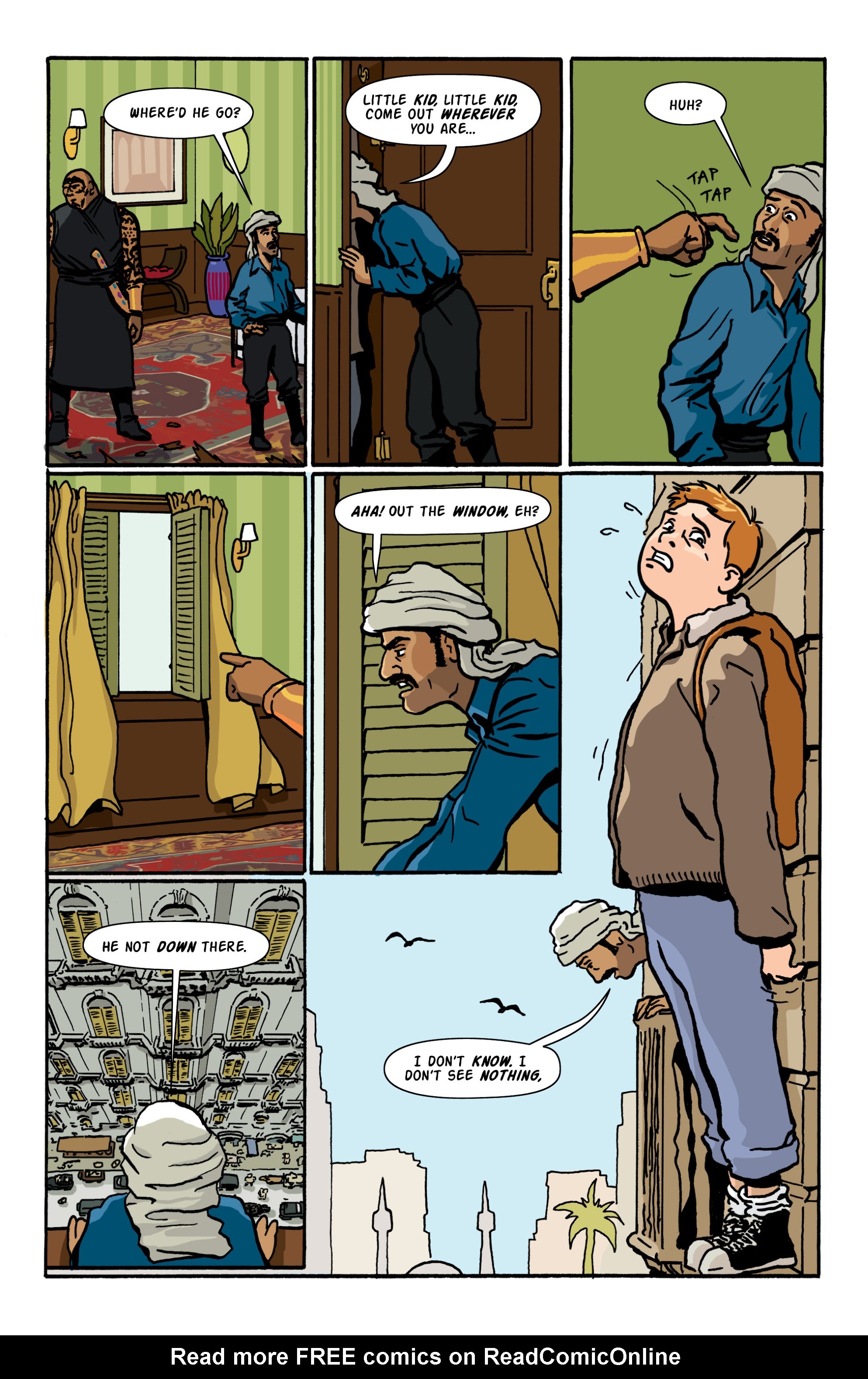 Read online Rocket Robinson and the Pharaoh's Fortune comic -  Issue # TPB (Part 1) - 71