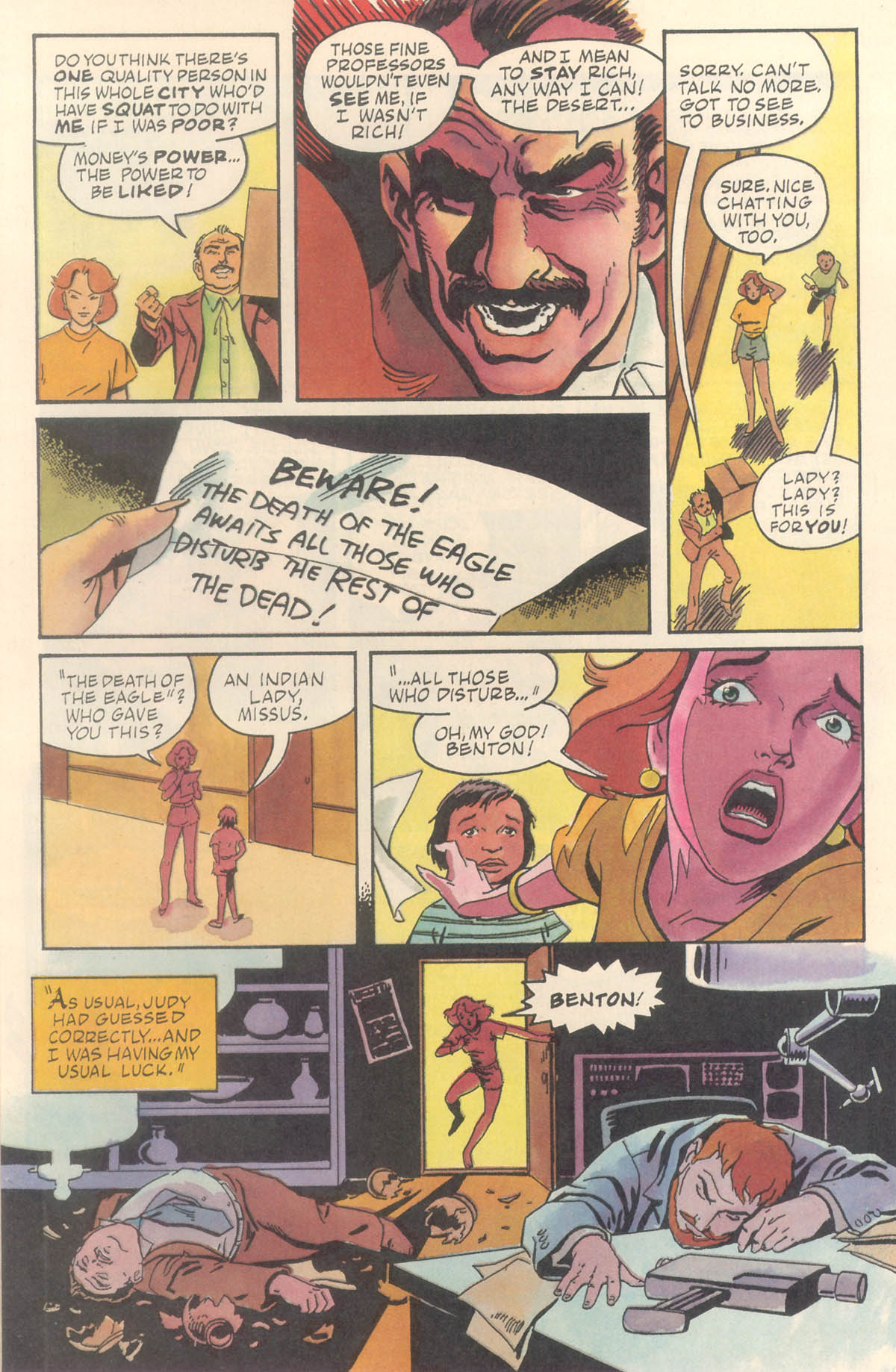 Read online Jonny Quest comic -  Issue #15 - 13