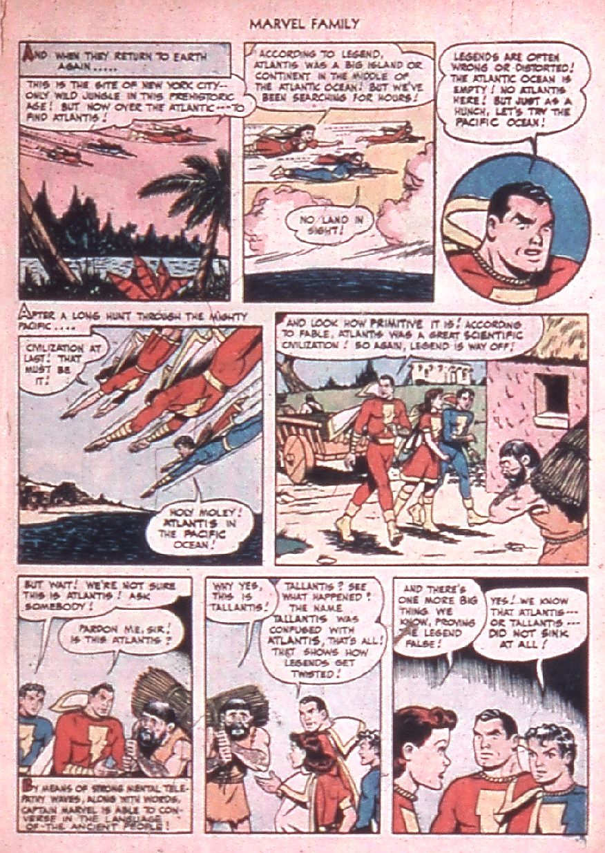 Read online The Marvel Family comic -  Issue #39 - 7