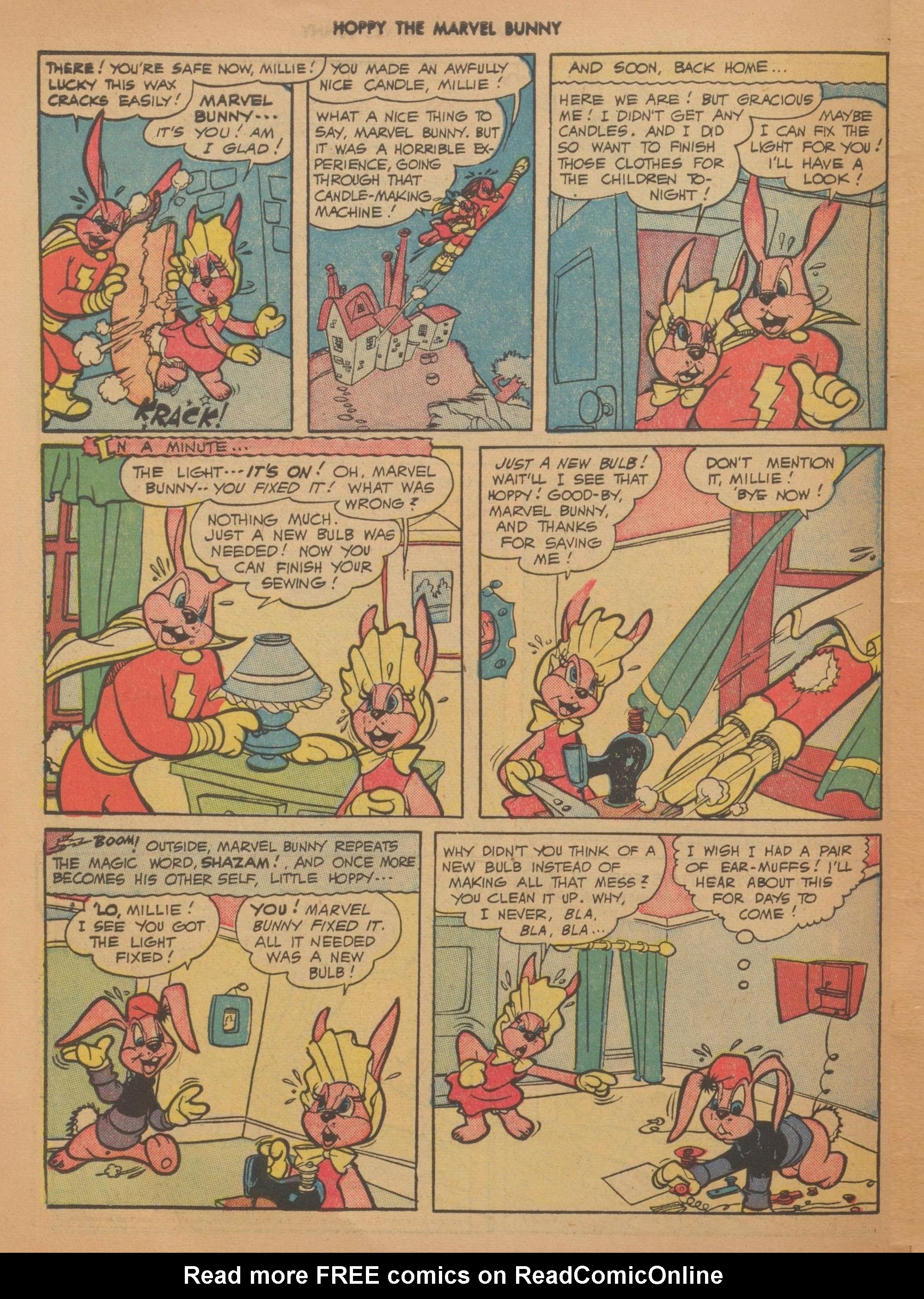 Read online Hoppy The Marvel Bunny comic -  Issue #14 - 32