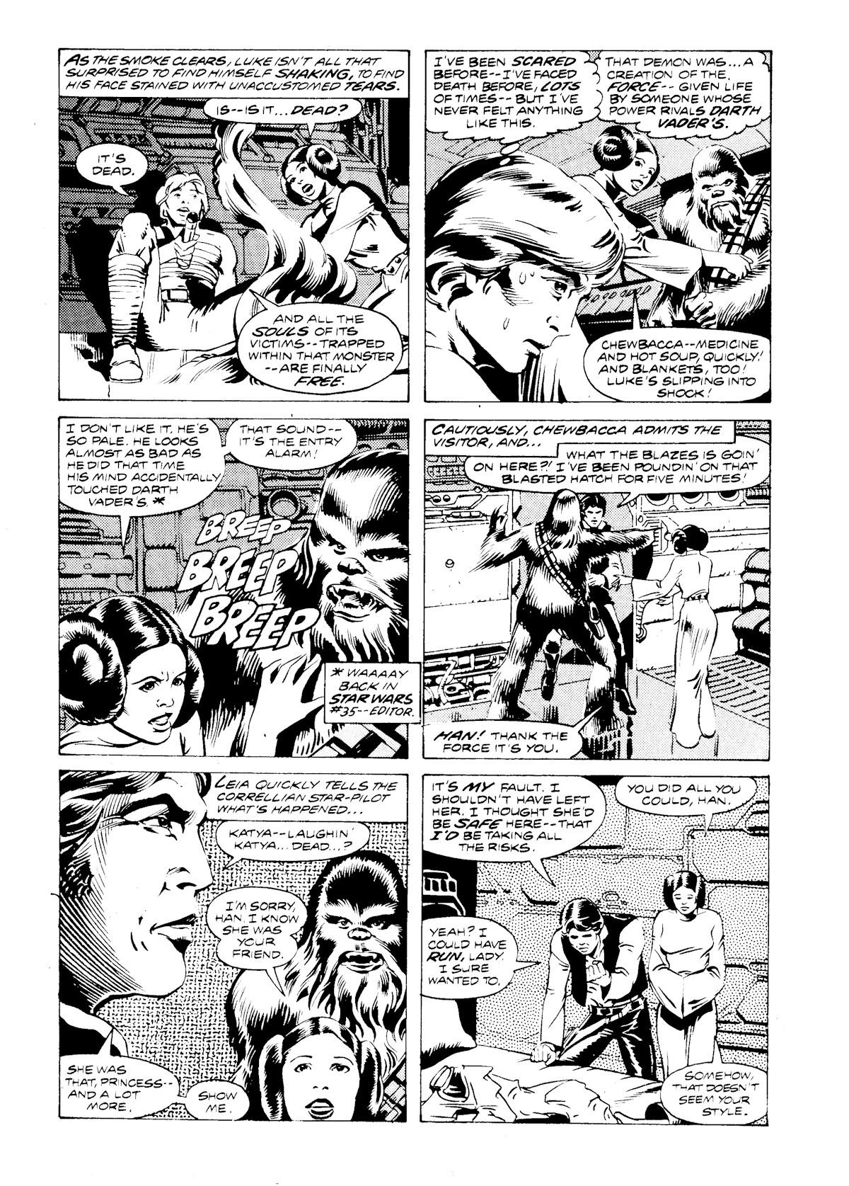 Read online Star Wars Weekly comic -  Issue #100 - 22