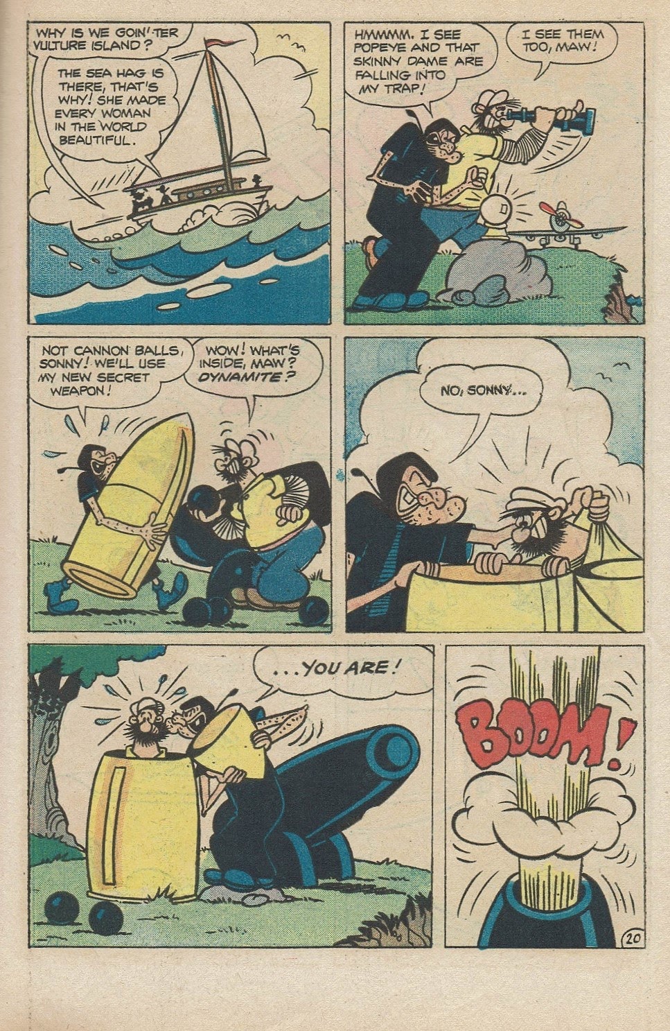 Read online Popeye (1948) comic -  Issue #137 - 27