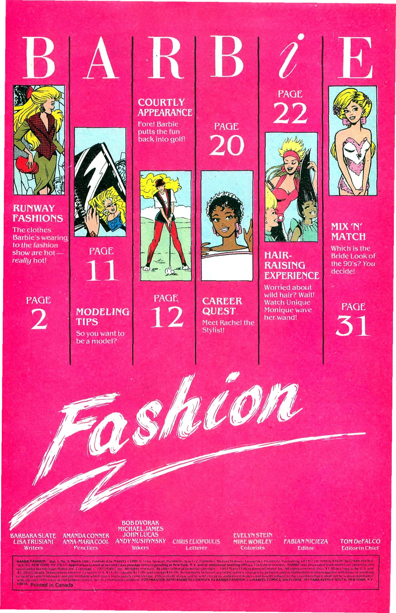 Read online Barbie Fashion comic -  Issue #3 - 3