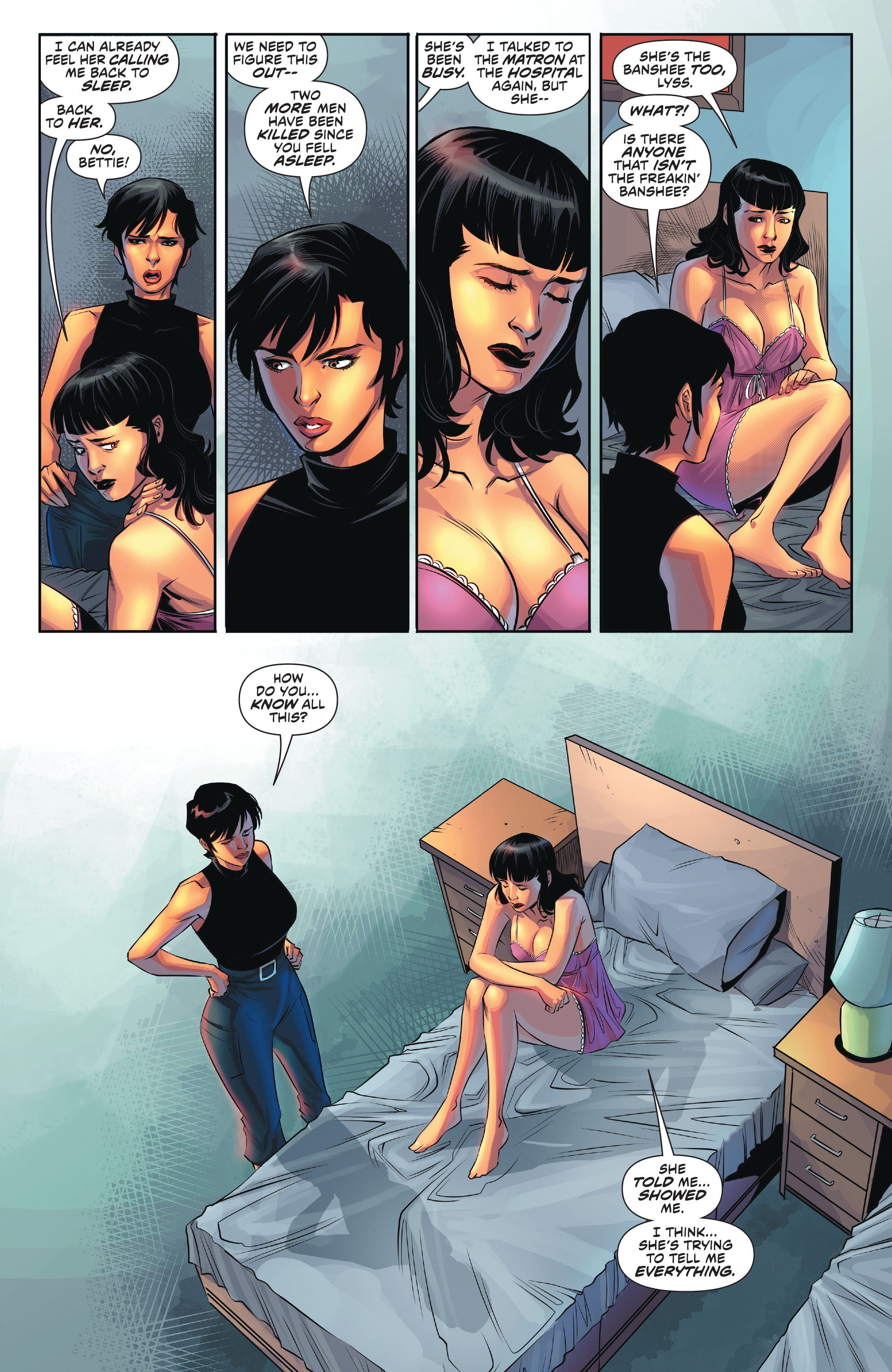 Read online Bettie Page & The Curse of the Banshee comic -  Issue #5 - 11