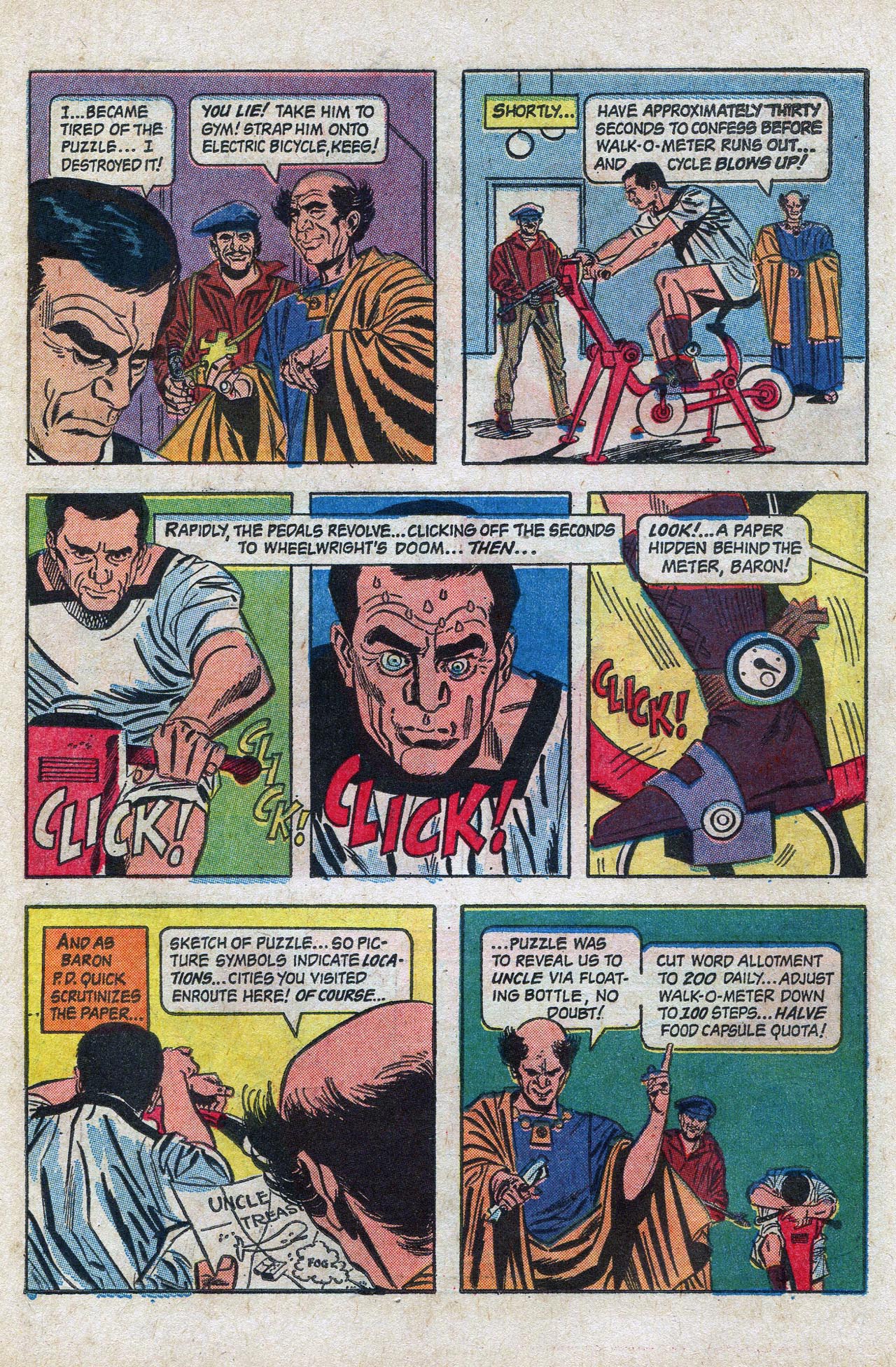 Read online The Man From U.N.C.L.E. comic -  Issue #7 - 12