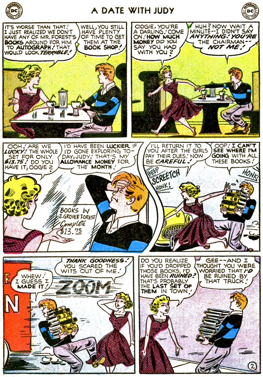 Read online A Date with Judy comic -  Issue #51 - 28