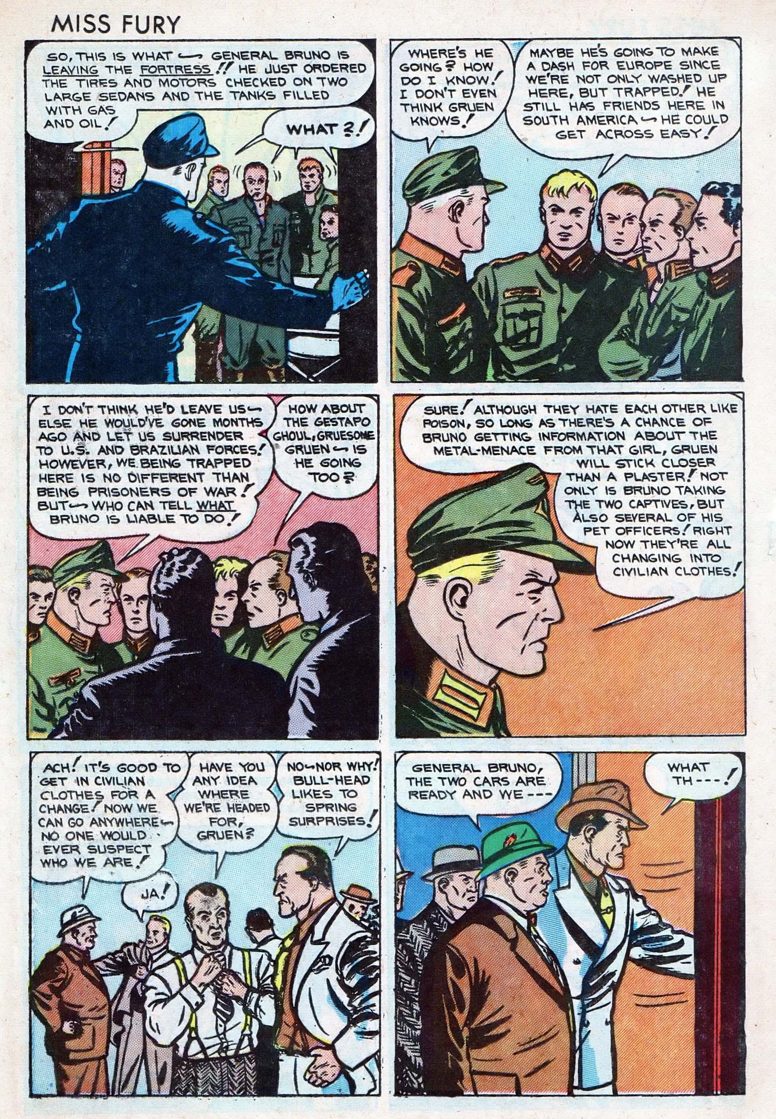 Read online Miss Fury Comics comic -  Issue #5 - 24