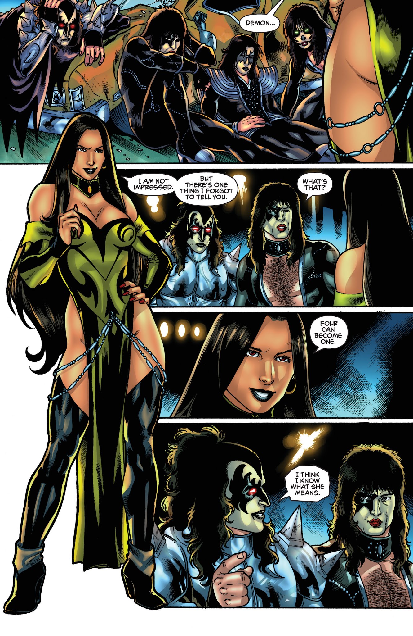 Read online KISS: Blood and Stardust comic -  Issue #3 - 23