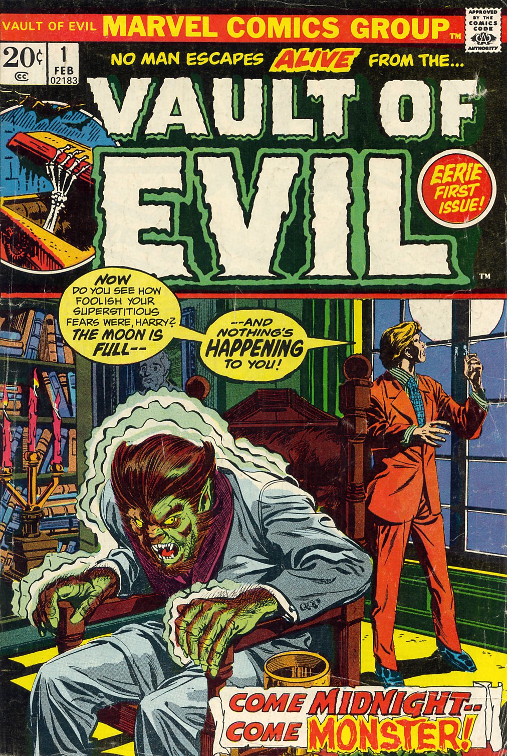 Read online Vault of Evil comic -  Issue #1 - 1