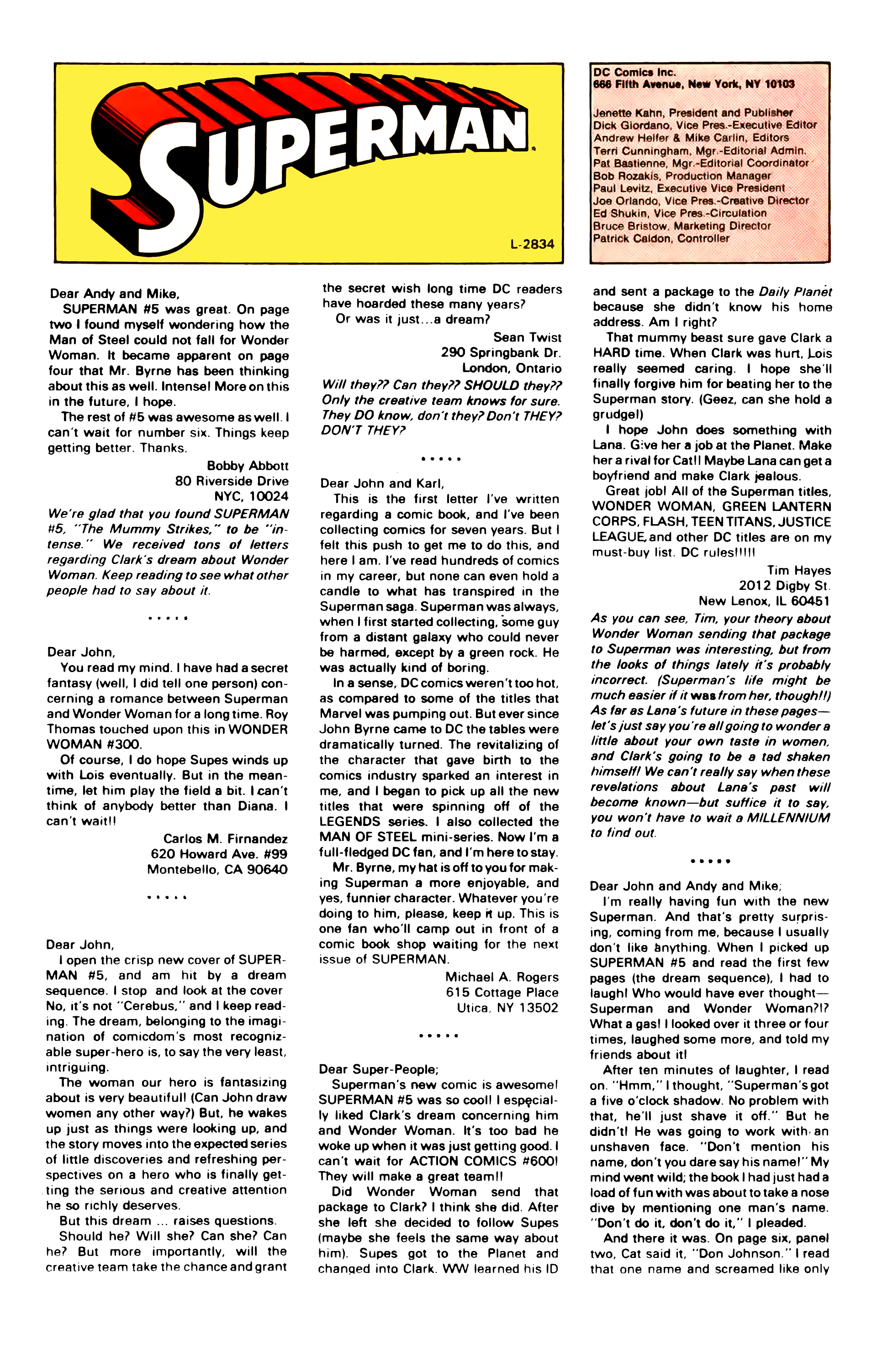 Read online Superman (1987) comic -  Issue #10 - 23
