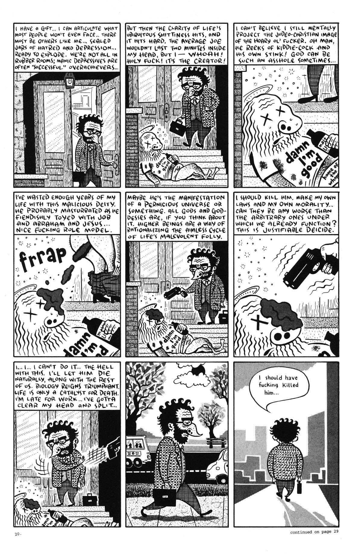 Read online Schizo comic -  Issue #2 - 22