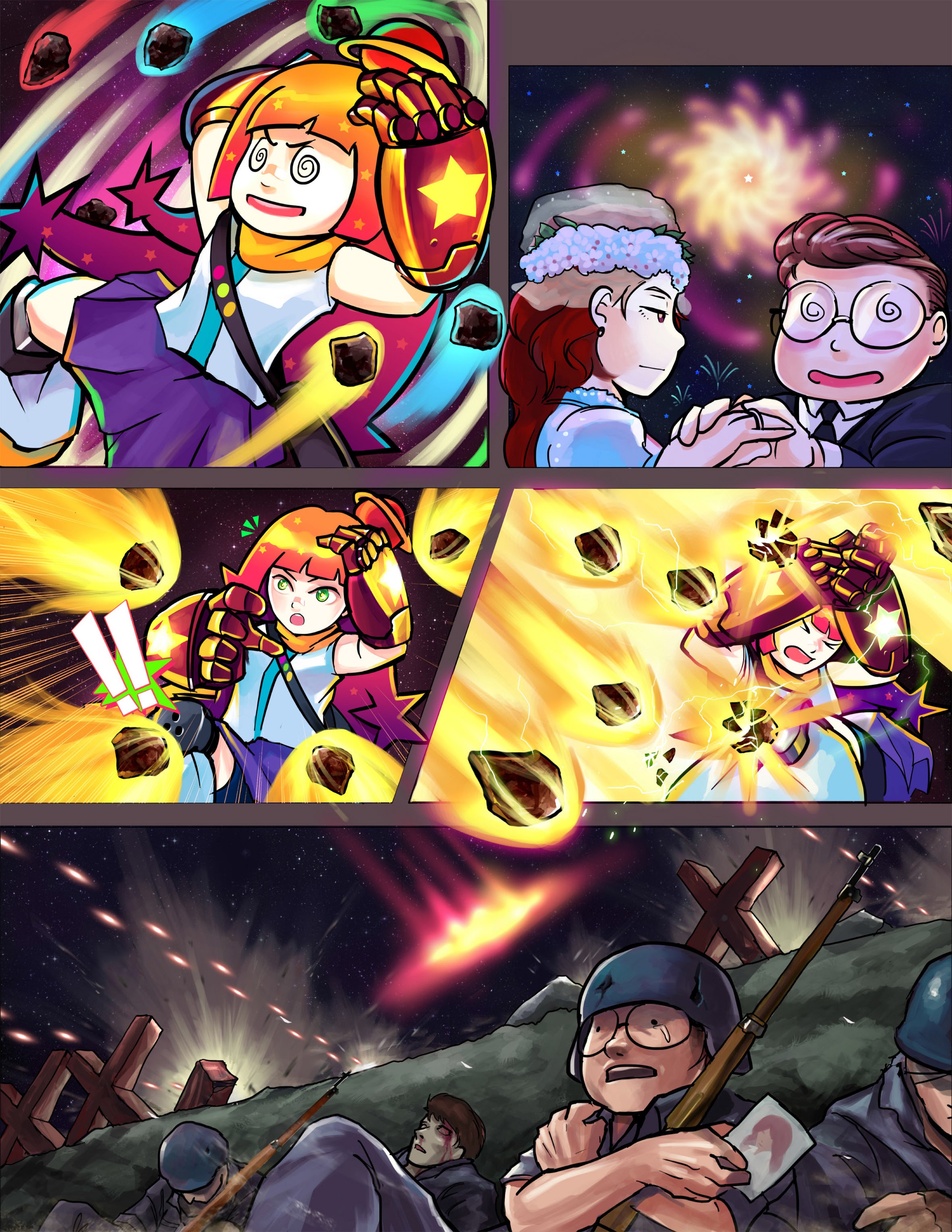Read online Starpunch Girl comic -  Issue #1 - 19