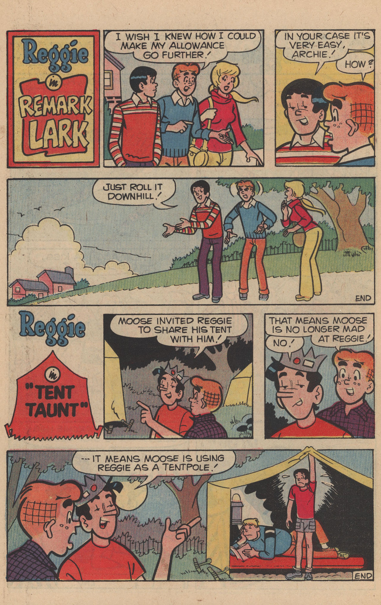 Read online Reggie's Wise Guy Jokes comic -  Issue #46 - 14