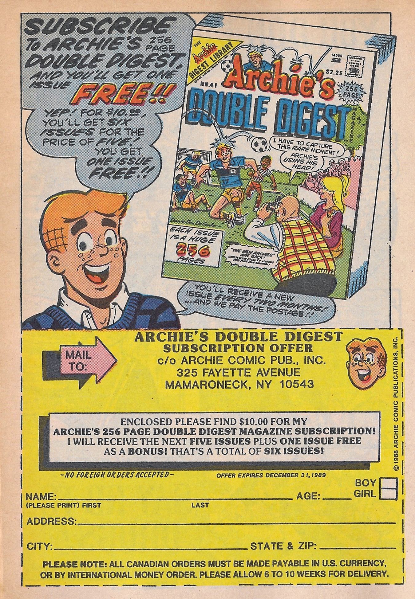 Read online Archie Digest Magazine comic -  Issue #97 - 26