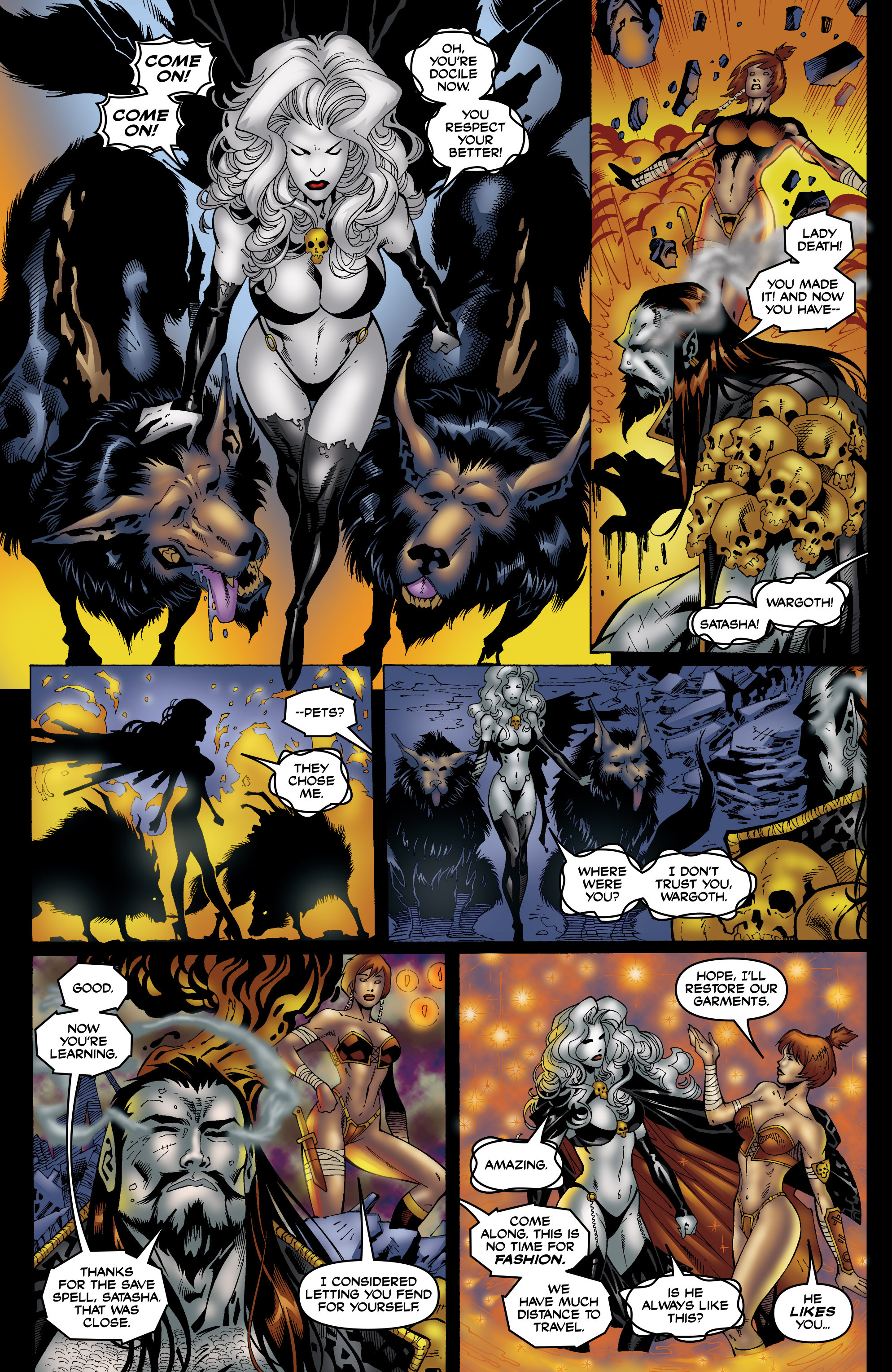 Read online Lady Death Origins comic -  Issue #2 - 5