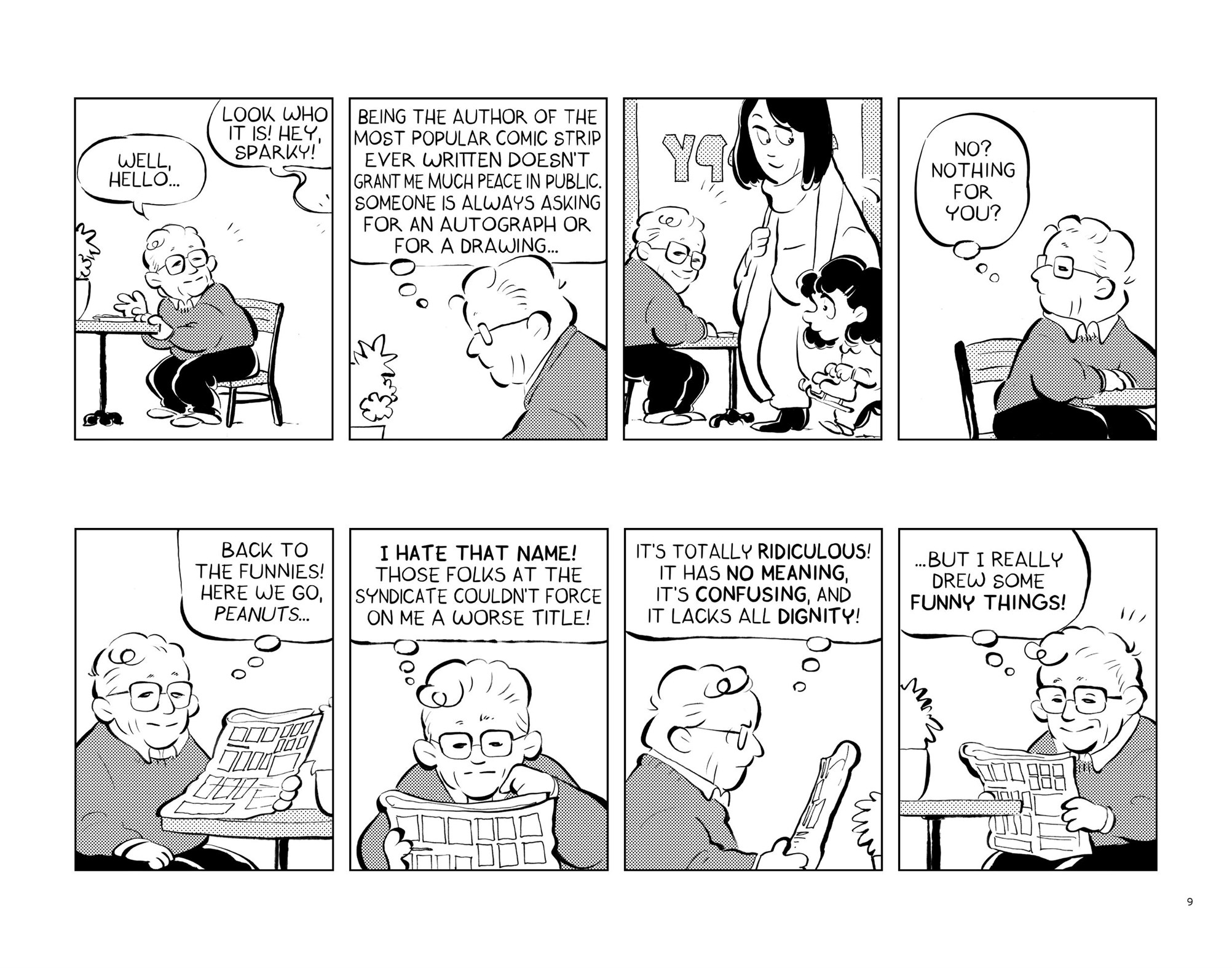 Read online Funny Things: A Comic Strip Biography of Charles M. Schulz comic -  Issue # TPB (Part 1) - 12