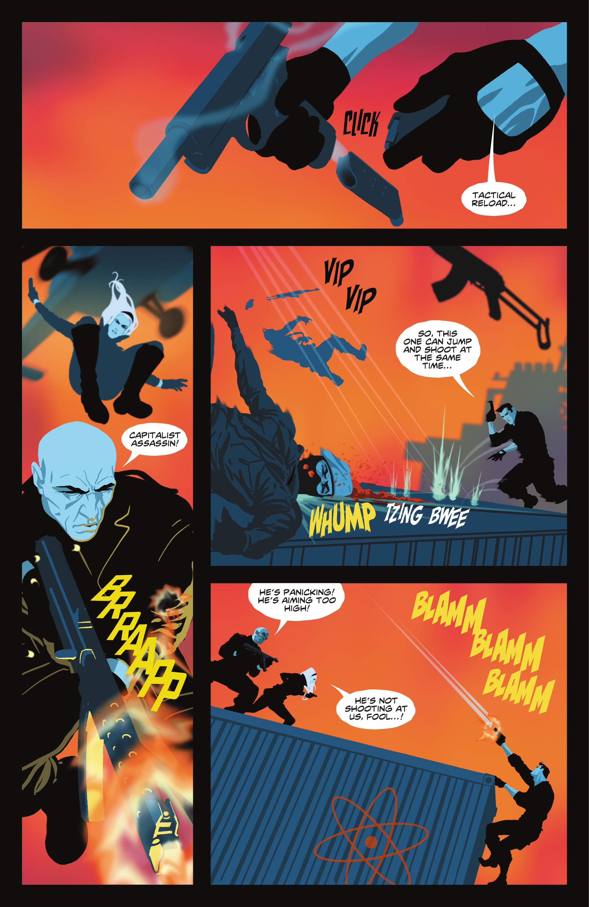 Read online Spy Hunter & Paper Boy comic -  Issue #3 - 5