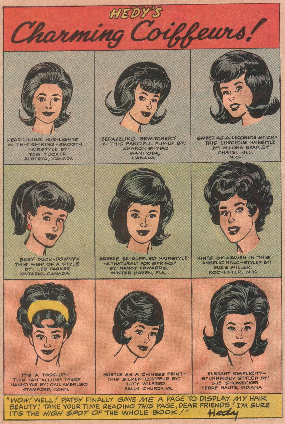 Read online Patsy Walker's Fashion Parade comic -  Issue # Full - 34