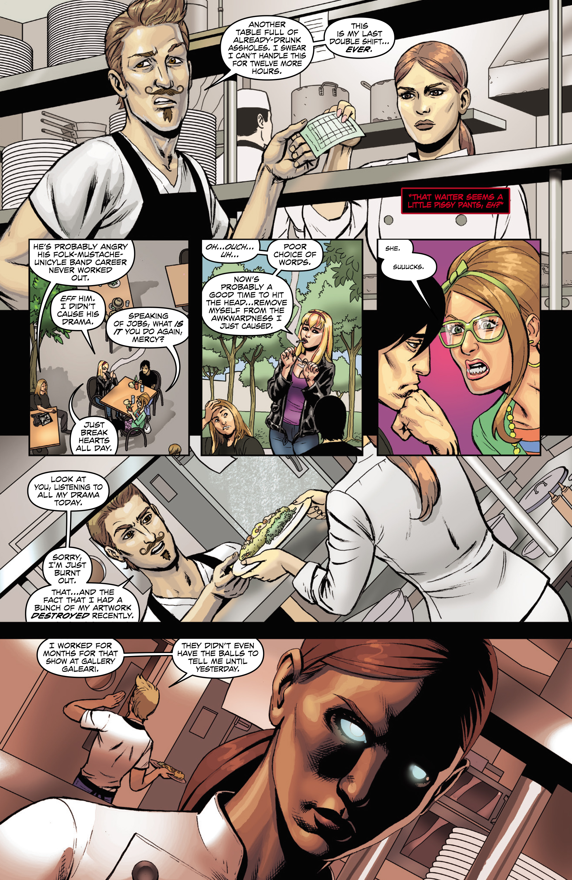 Read online Mercy Sparx Omnibus comic -  Issue # Full (Part 1) - 197