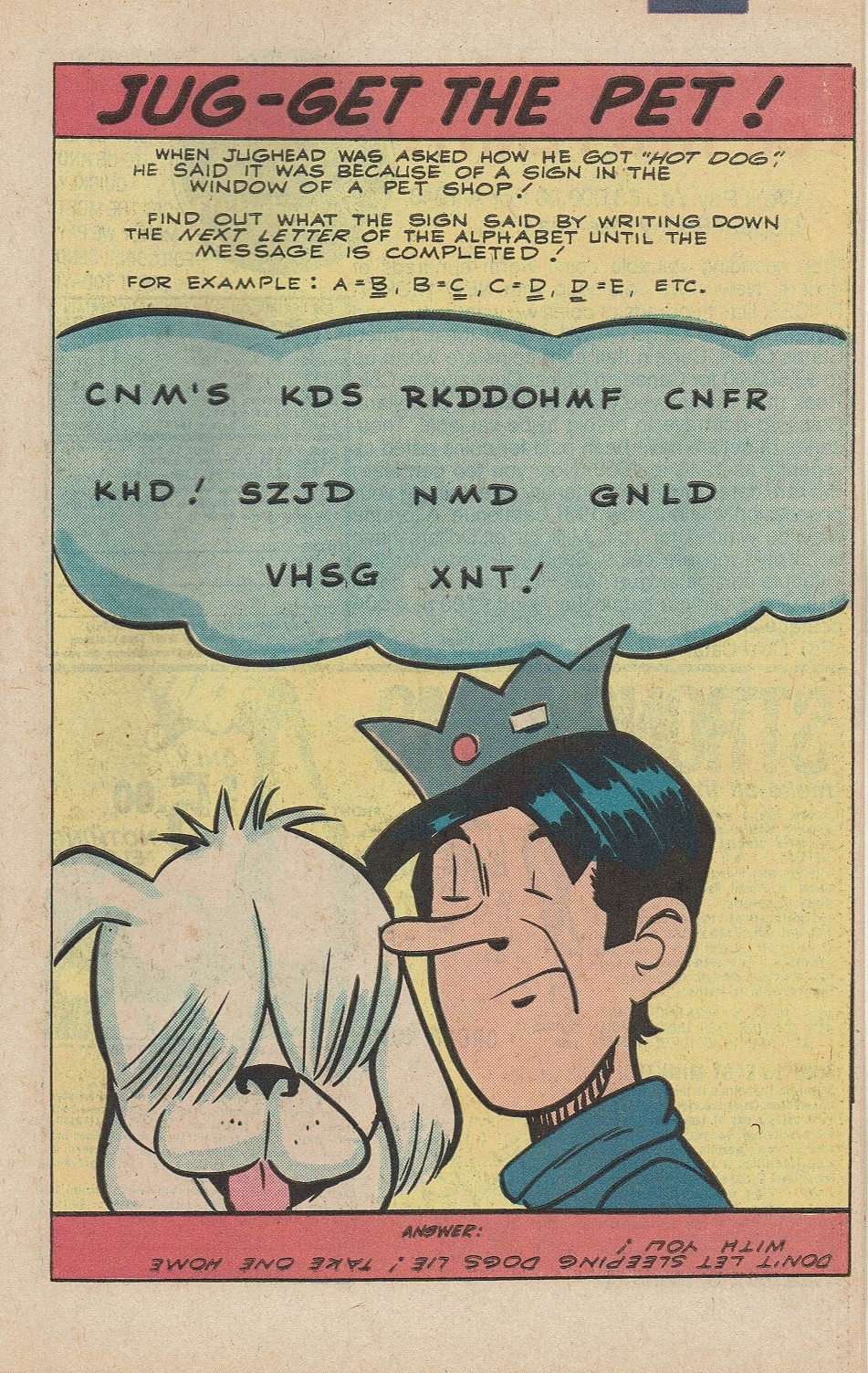Read online Jughead's Jokes comic -  Issue #74 - 27