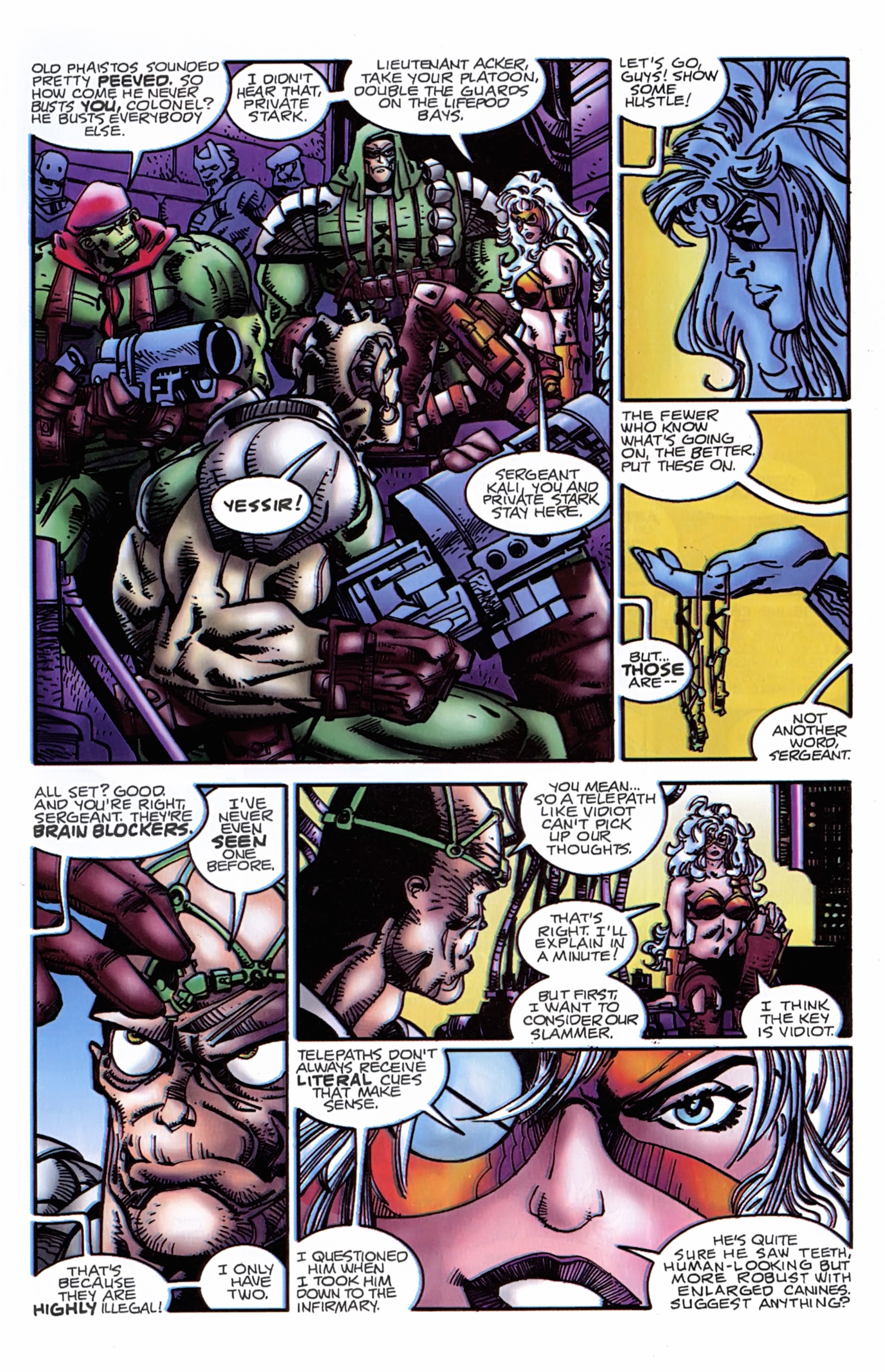 Read online Star Slammers comic -  Issue #2 - 11