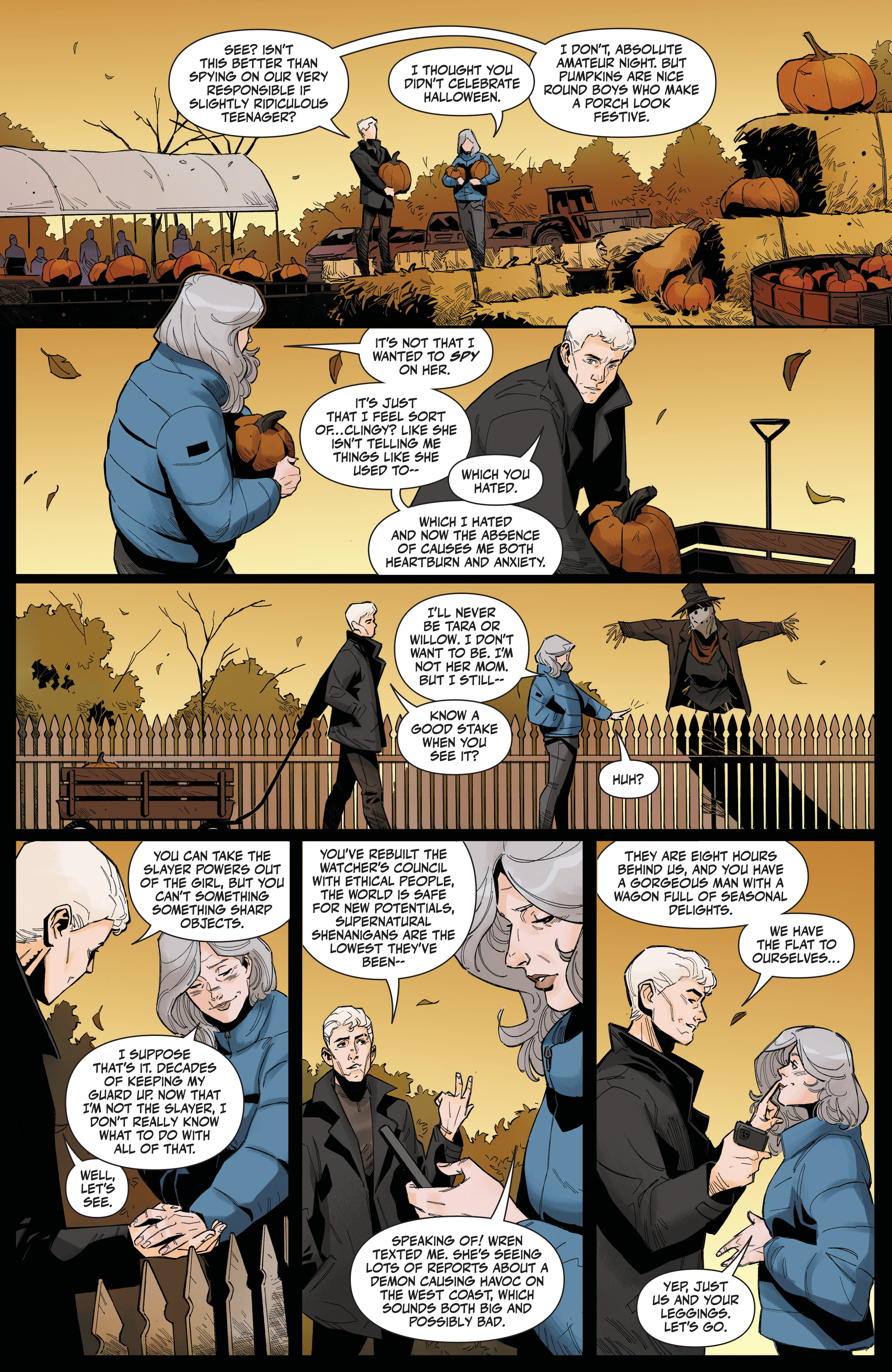 Read online Buffy the Last Vampire Slayer: The Lost Summers comic -  Issue # TPB - 54