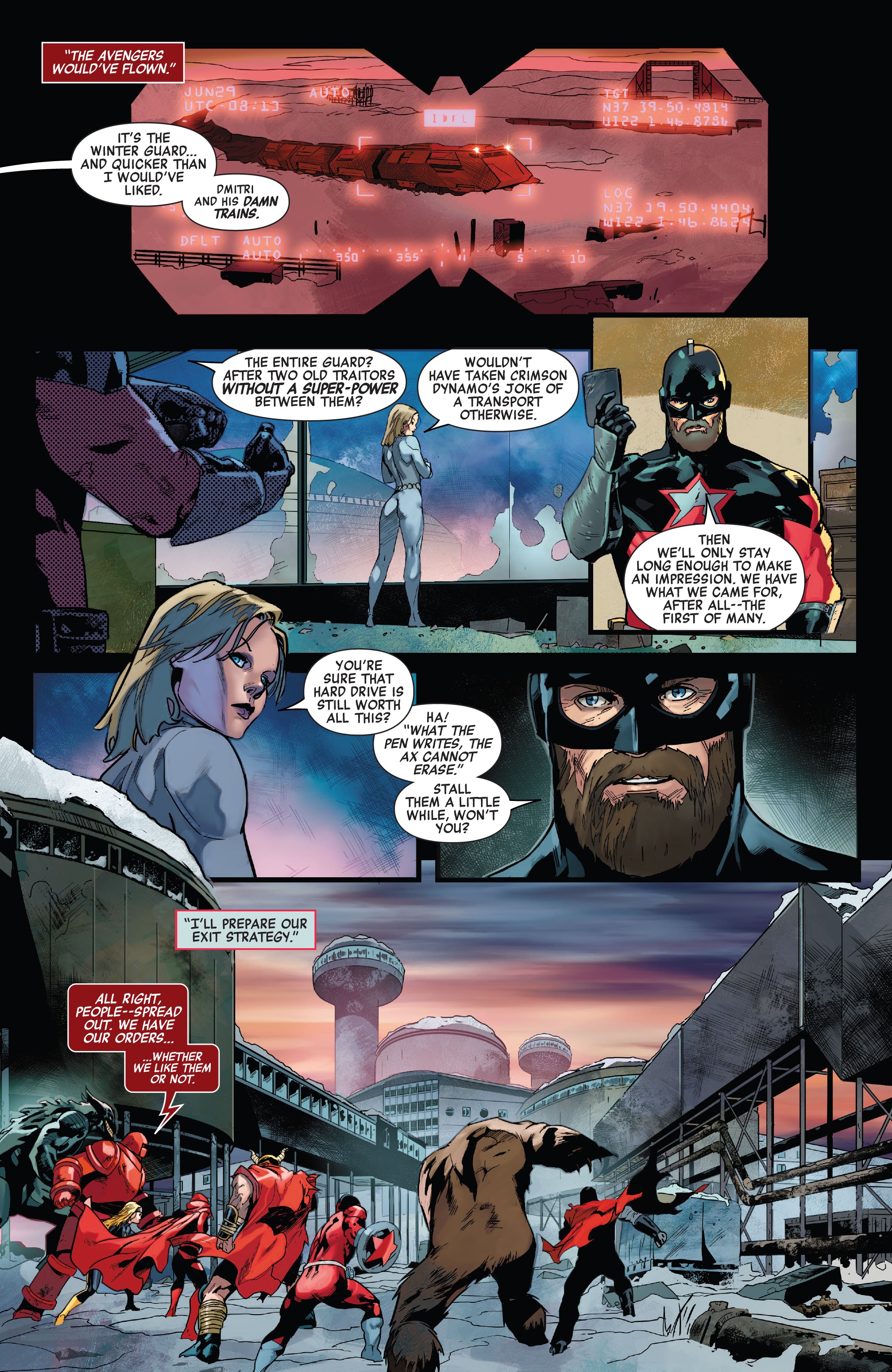 Read online Winter Guard comic -  Issue #1 - 19