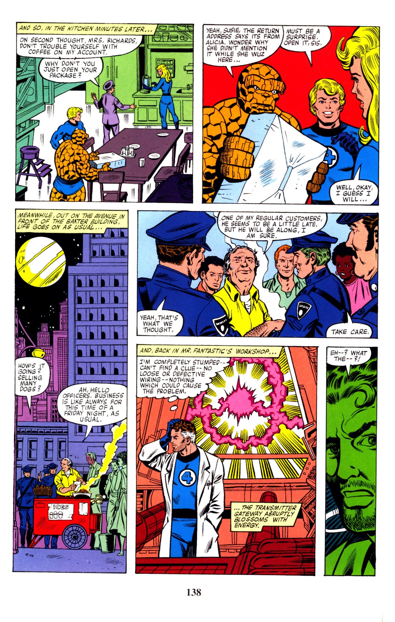 Read online Fantastic Four Visionaries: George Perez comic -  Issue # TPB 2 (Part 2) - 36