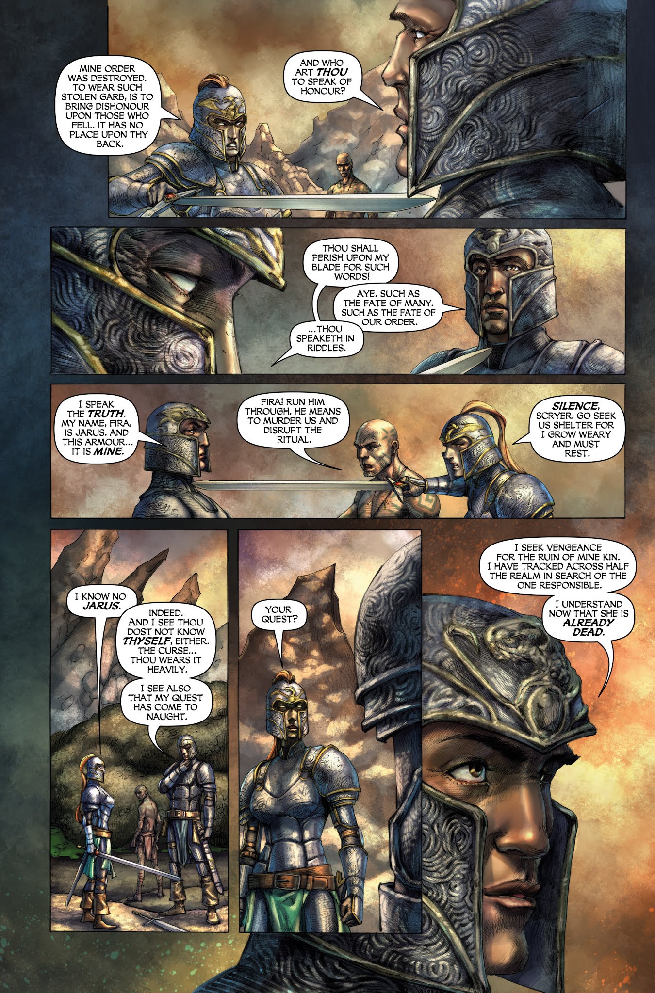 Read online Dark Souls: The Breath of Andolus comic -  Issue #4 - 8