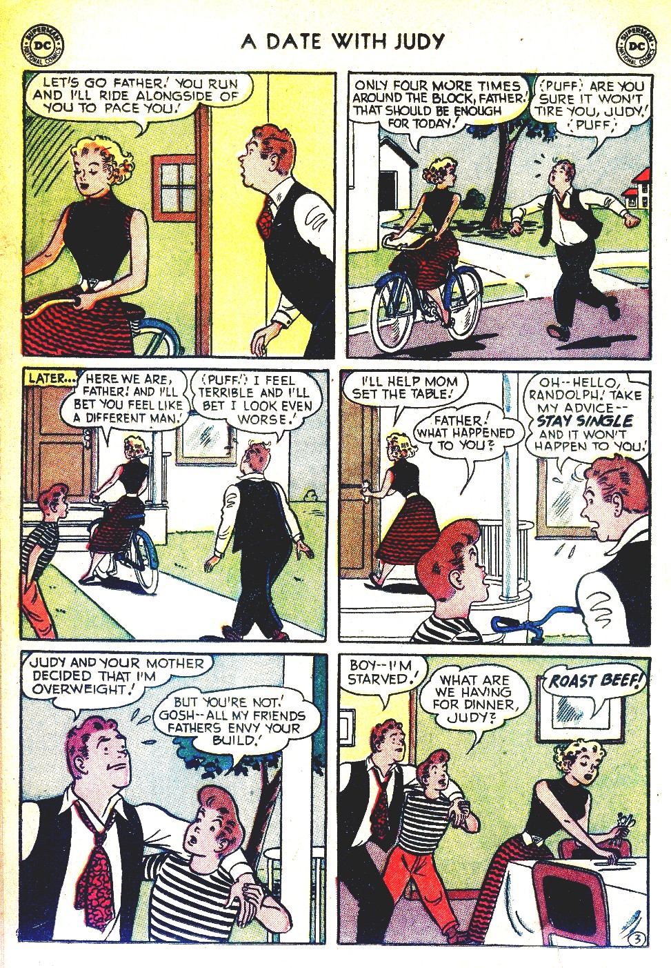 Read online A Date with Judy comic -  Issue #37 - 22