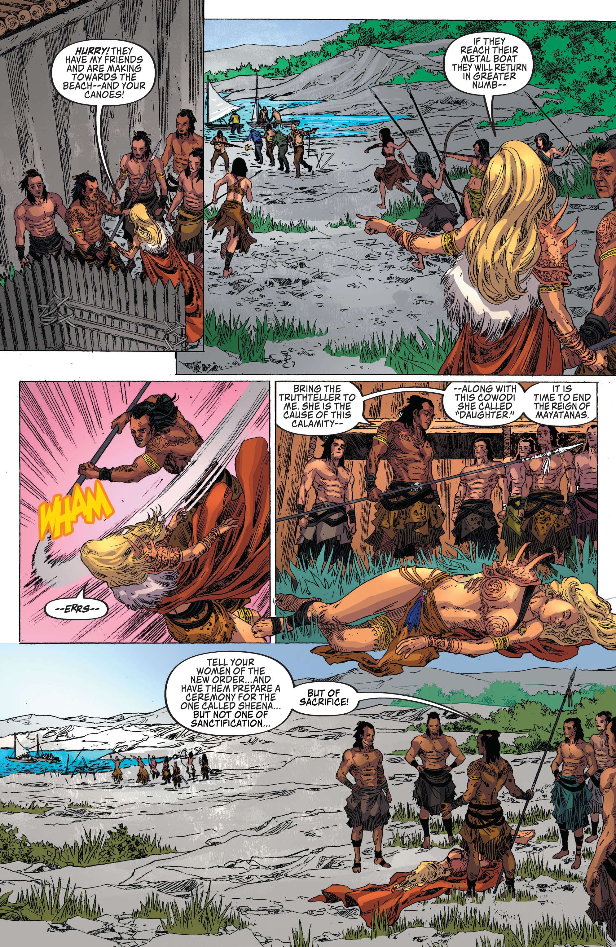 Read online Sheena: Queen of the Jungle (2021) comic -  Issue #9 - 17