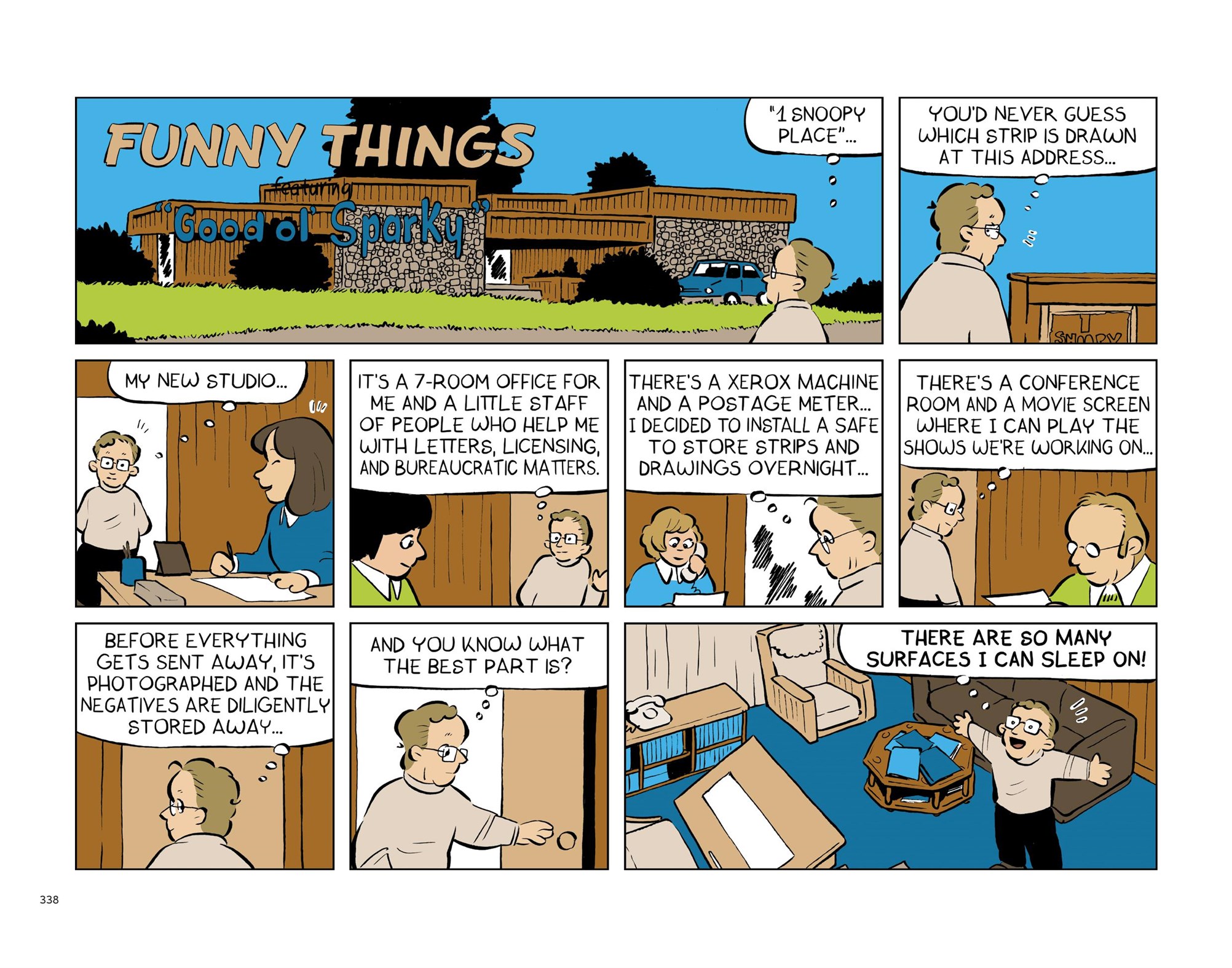 Read online Funny Things: A Comic Strip Biography of Charles M. Schulz comic -  Issue # TPB (Part 4) - 41