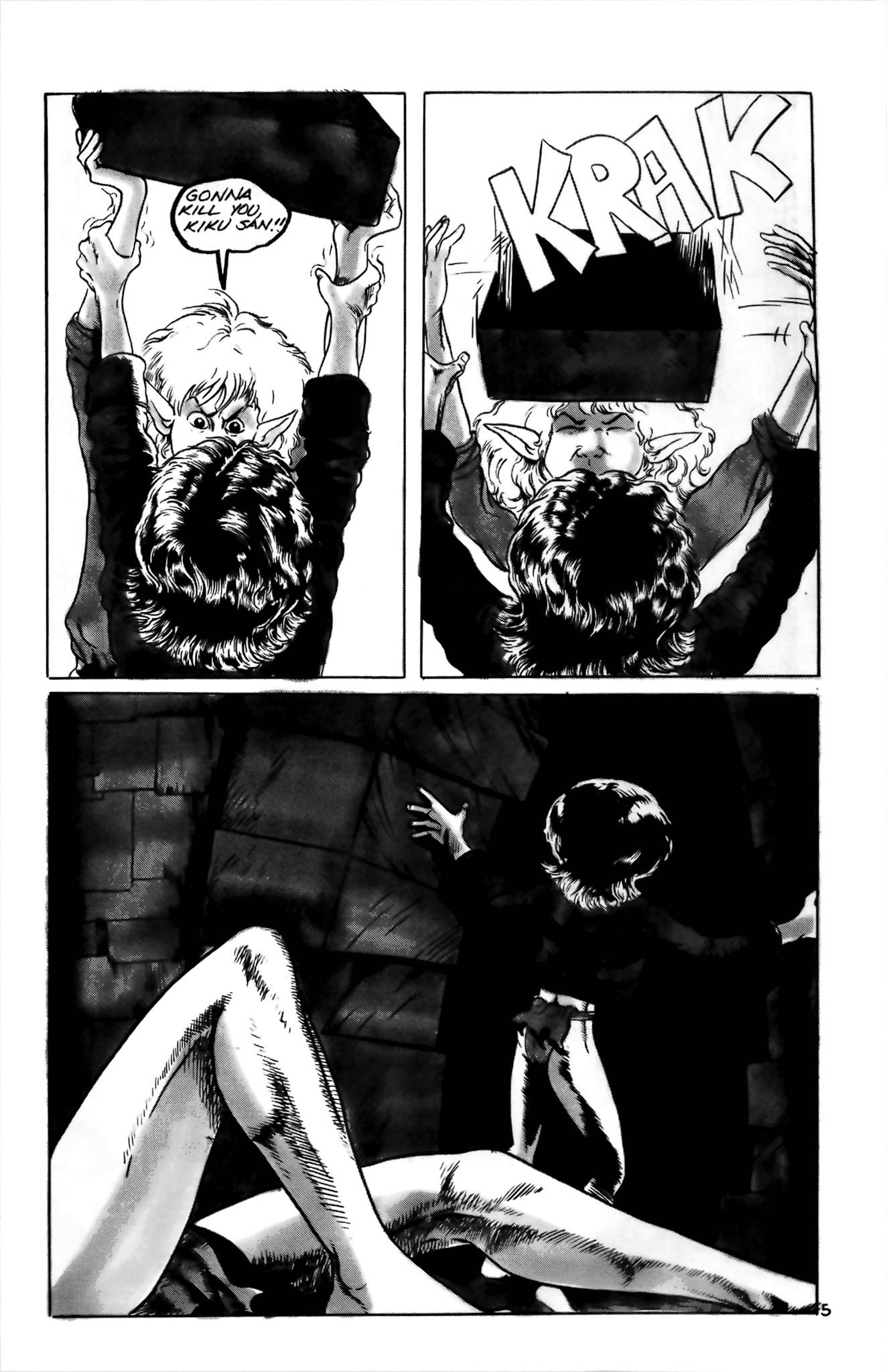 Read online Kiku San comic -  Issue #6 - 7