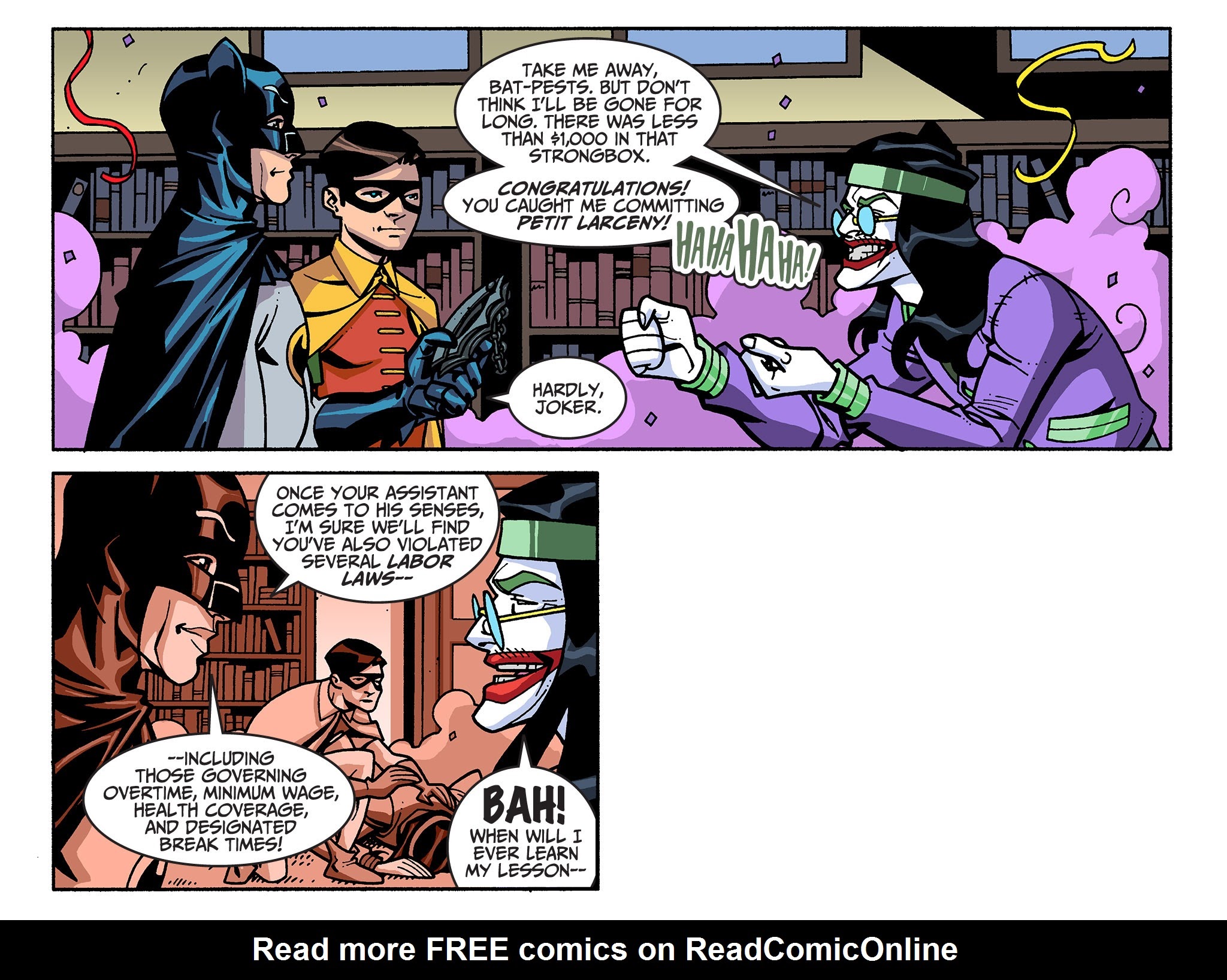 Read online Batman '66 [I] comic -  Issue #21 - 123