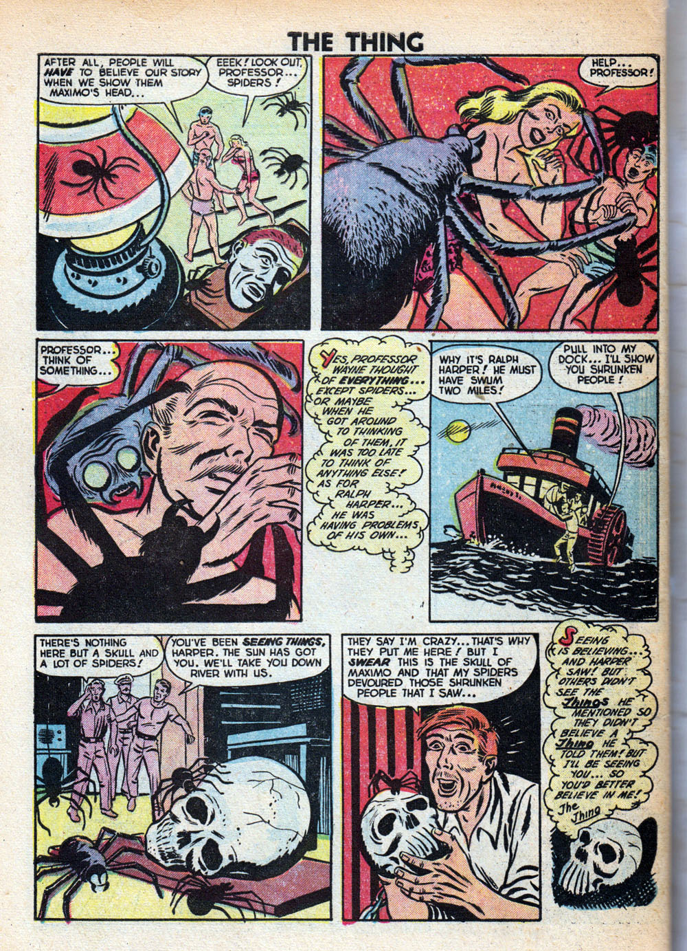 Read online The Thing! (1952) comic -  Issue #6 - 34