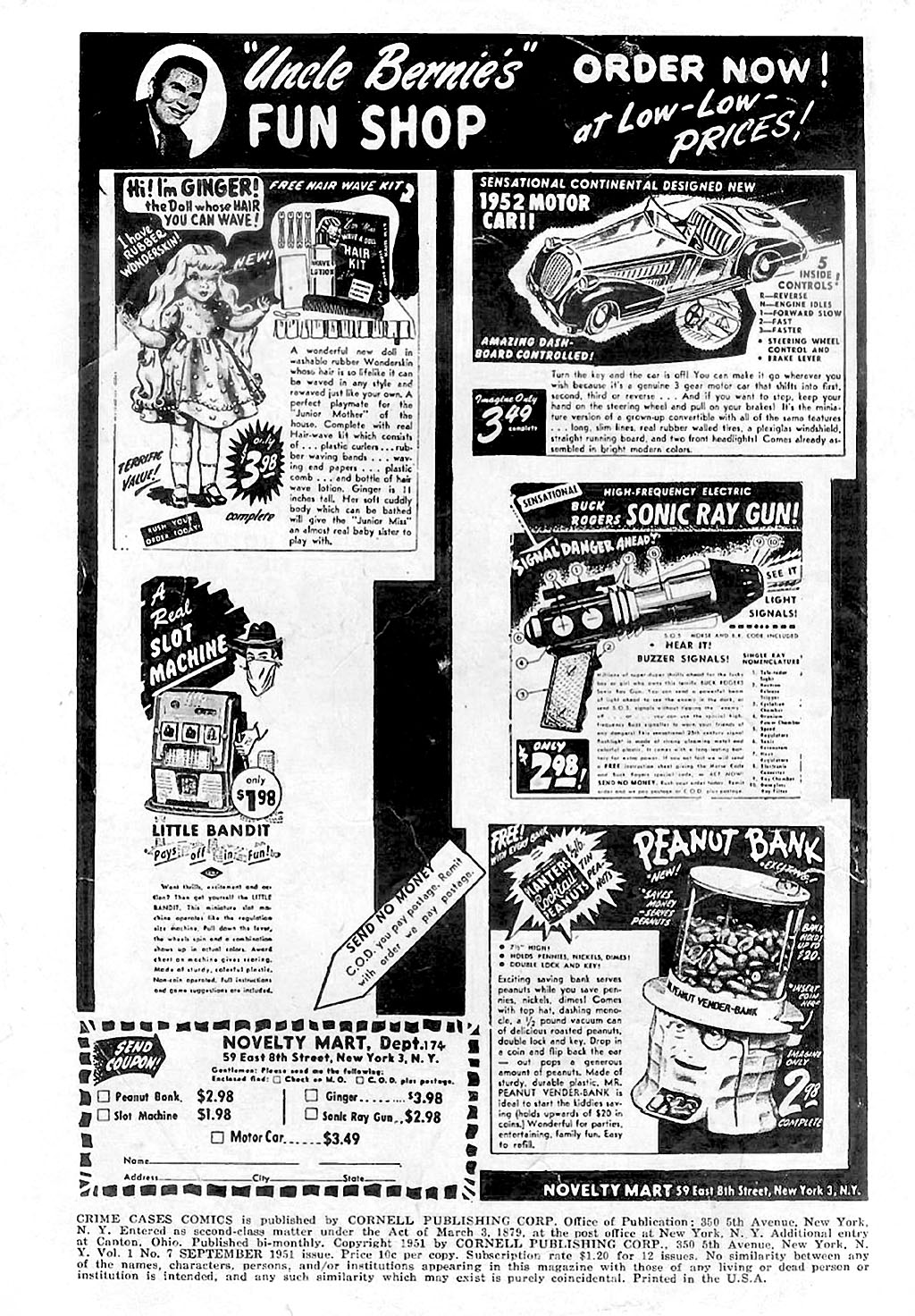 Read online Crime Cases Comics (1951) comic -  Issue #7 - 2