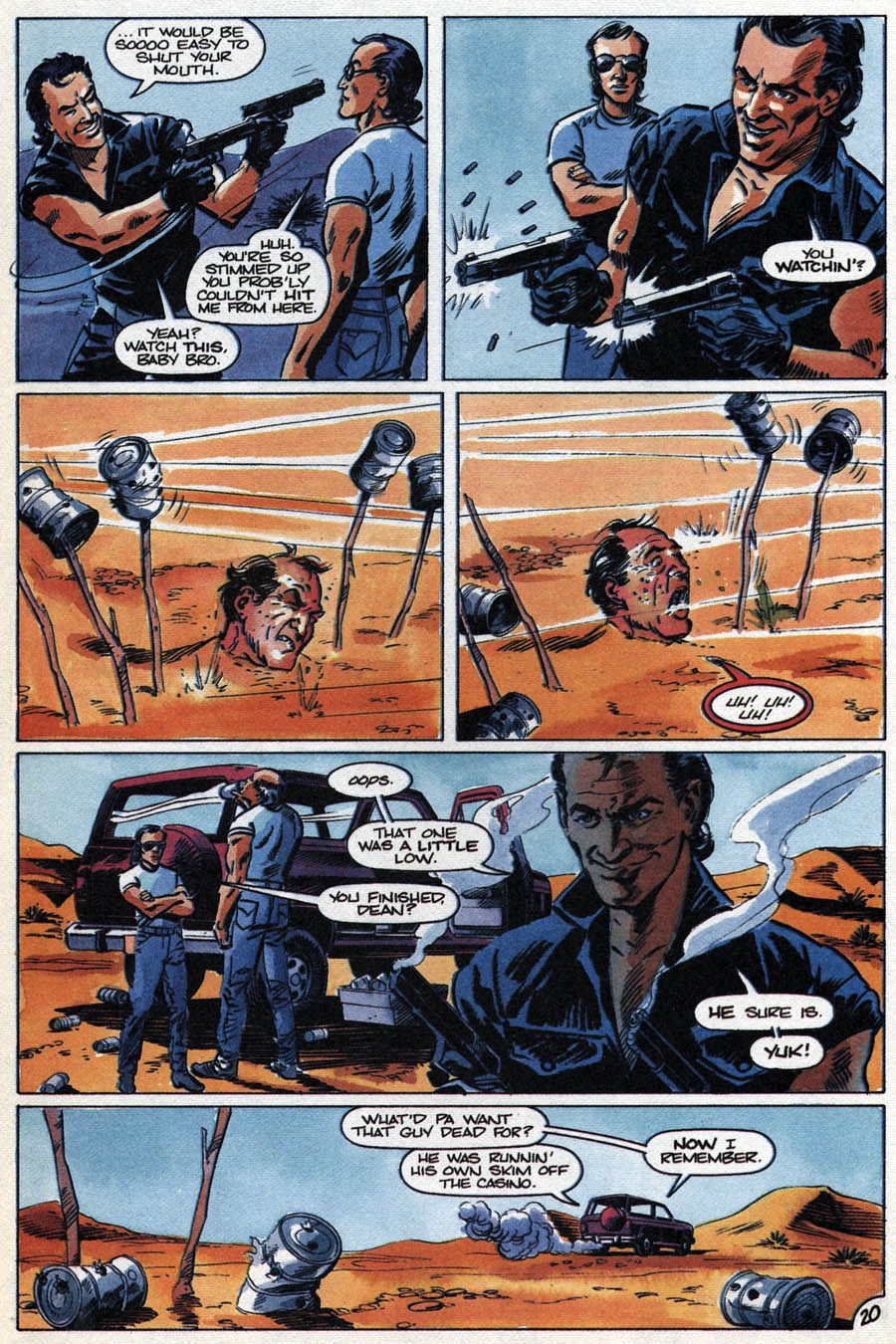 Read online Supercops comic -  Issue #2 - 21