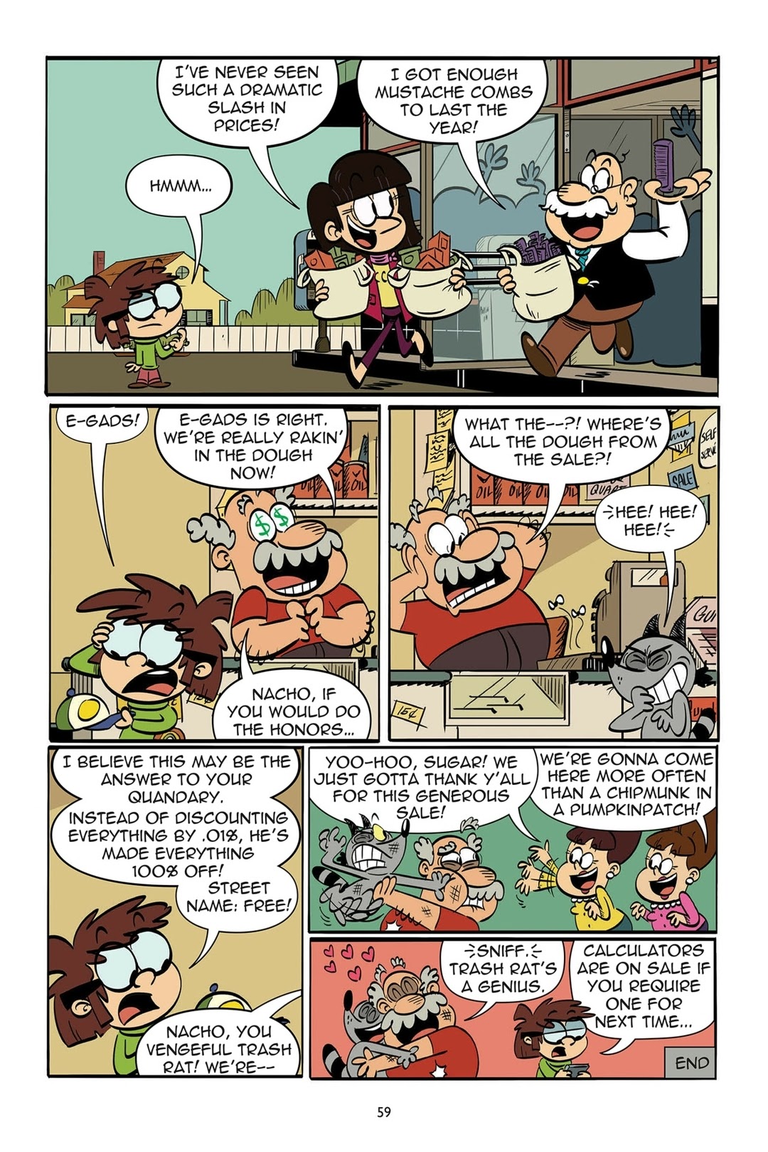 Read online The Loud House comic -  Issue #14 - 60