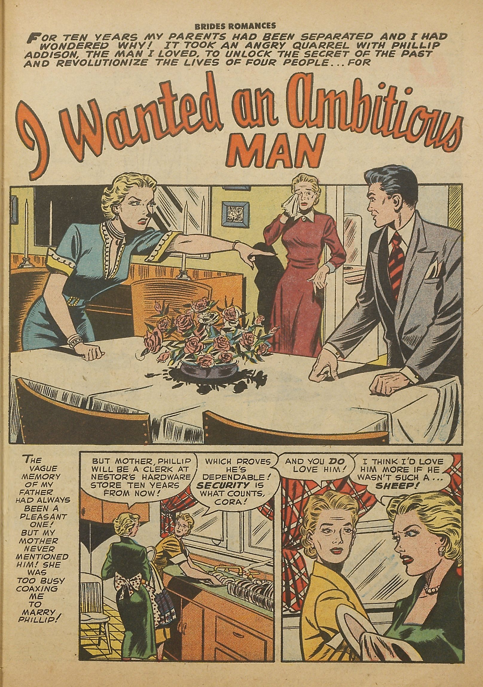 Read online Brides Romances comic -  Issue #13 - 23