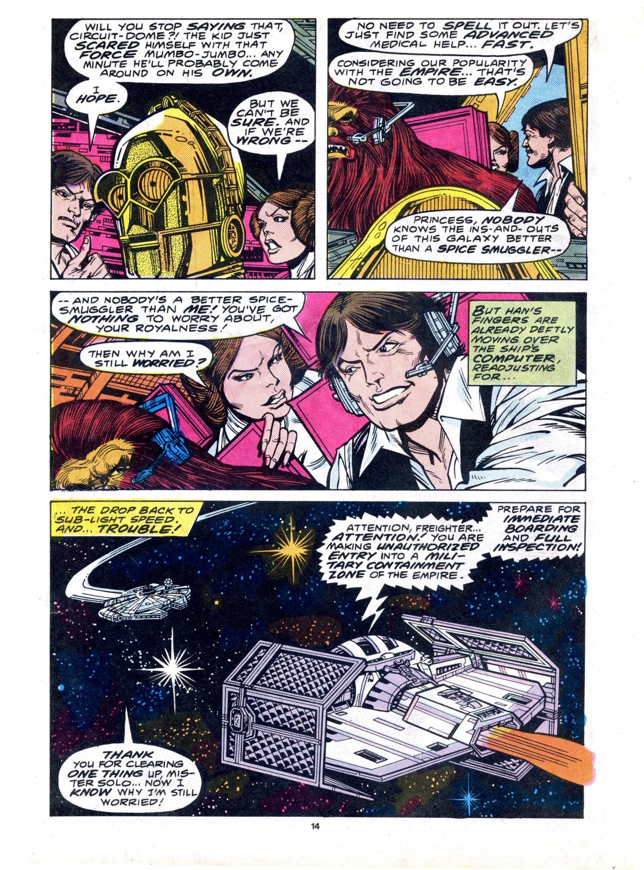 Read online Return of the Jedi comic -  Issue #35 - 14