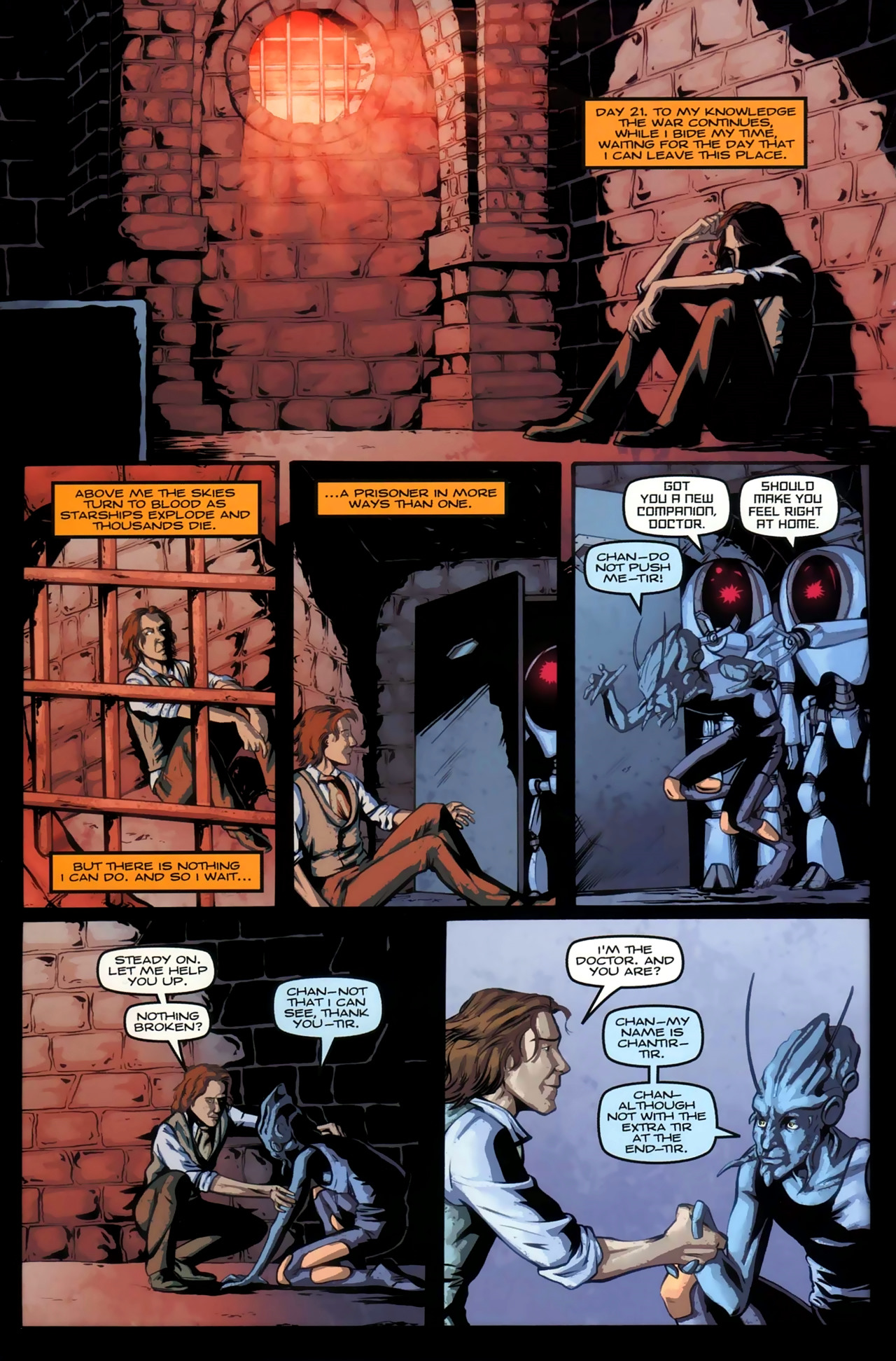Read online Doctor Who: The Forgotten comic -  Issue #5 - 7