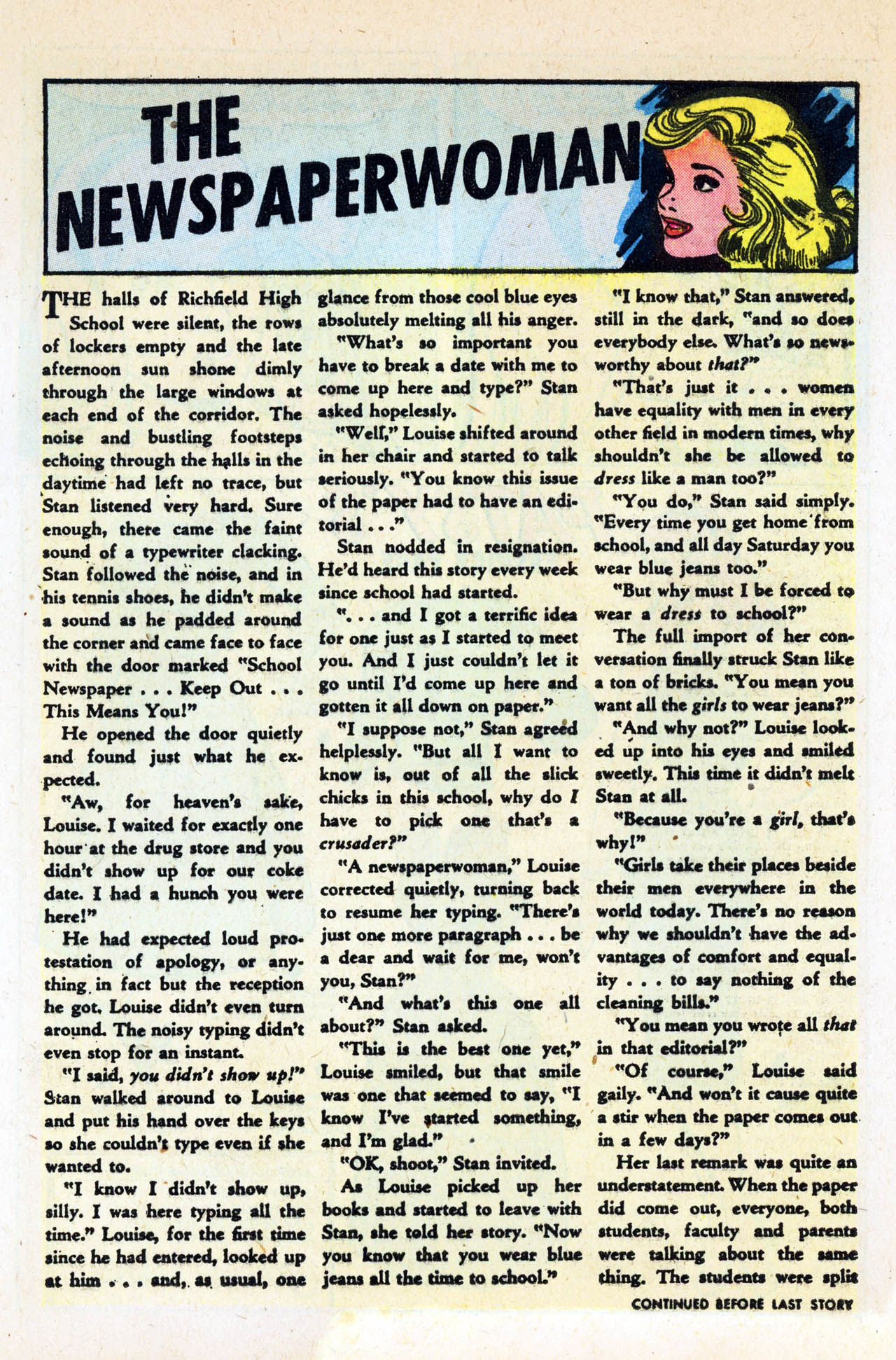 Read online Patsy Walker comic -  Issue #70 - 8