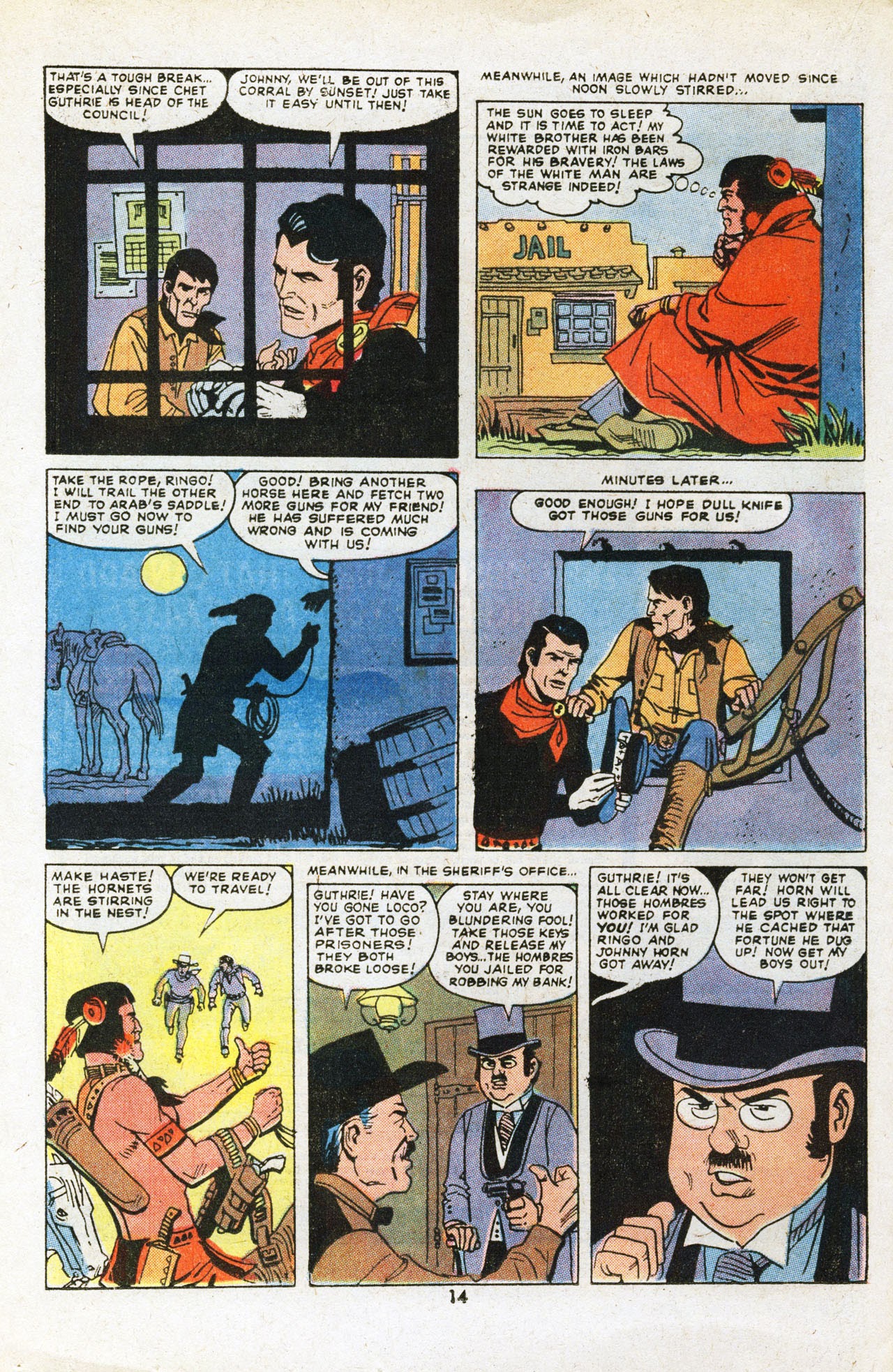 Read online Ringo Kid (1970) comic -  Issue #16 - 16