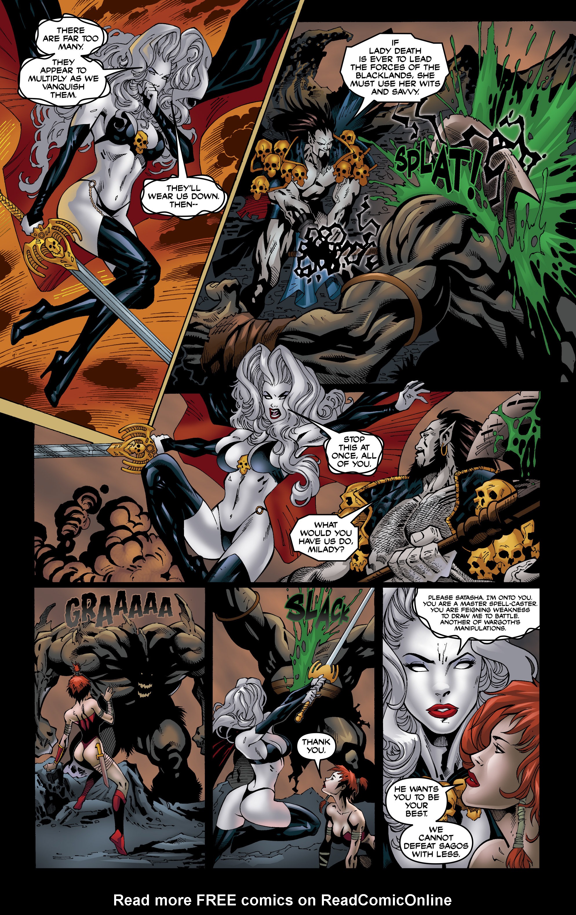 Read online Lady Death Origins comic -  Issue #1 - 6