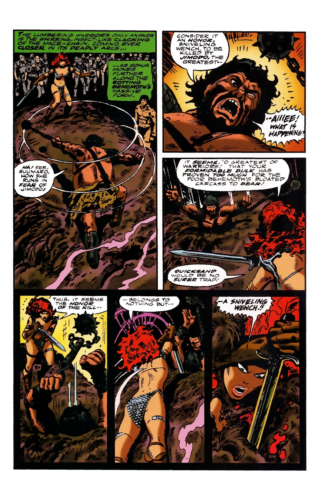 Read online The Adventures of Red Sonja comic -  Issue # TPB 3 - 22