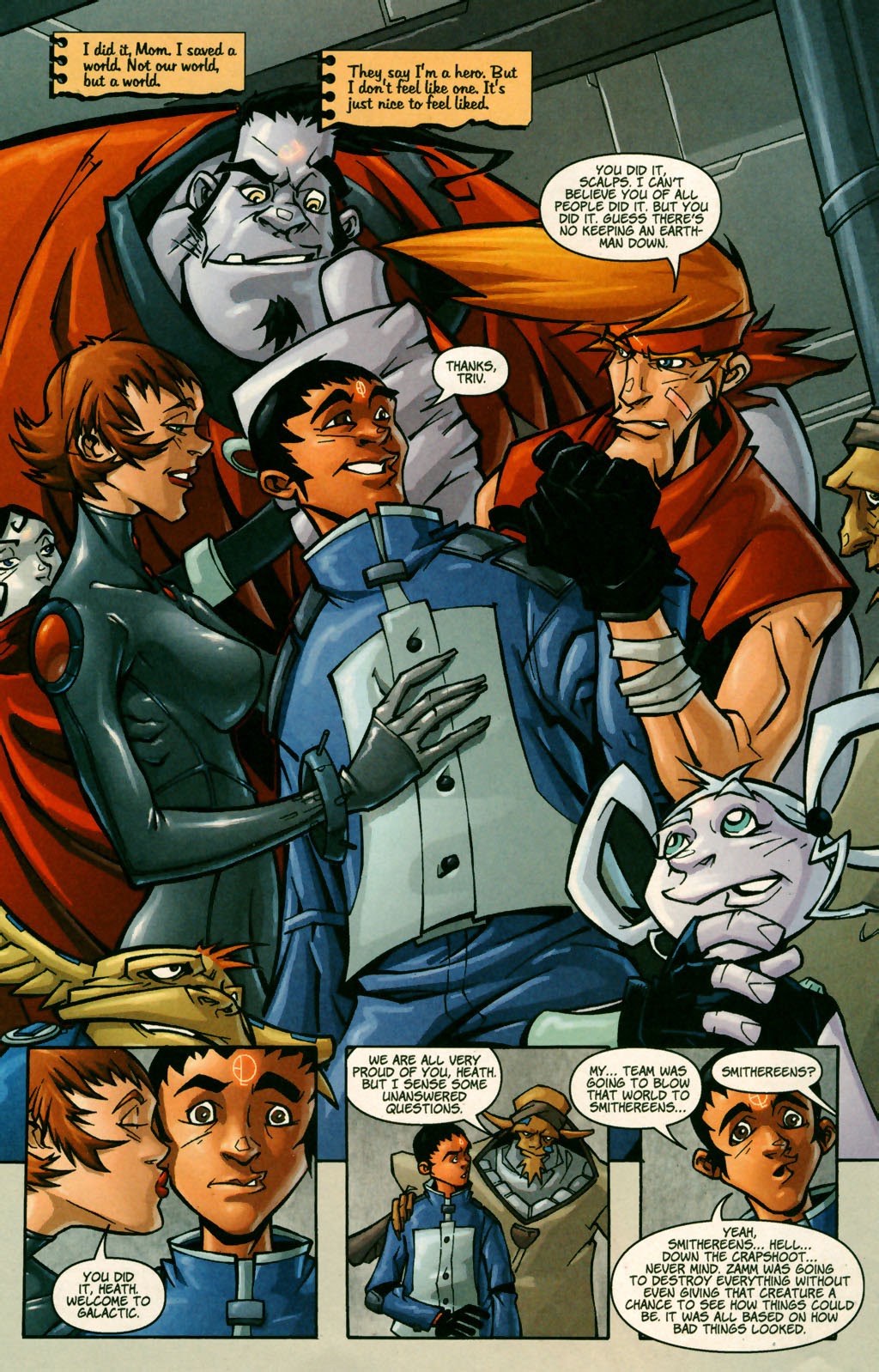 Read online Galactic comic -  Issue #3 - 16