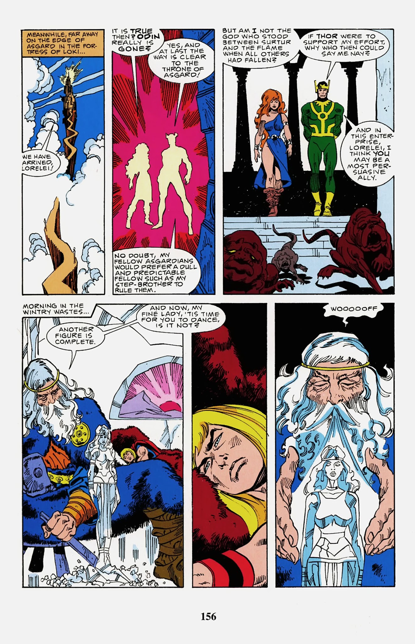 Read online Thor Visionaries: Walter Simonson comic -  Issue # TPB 2 - 158