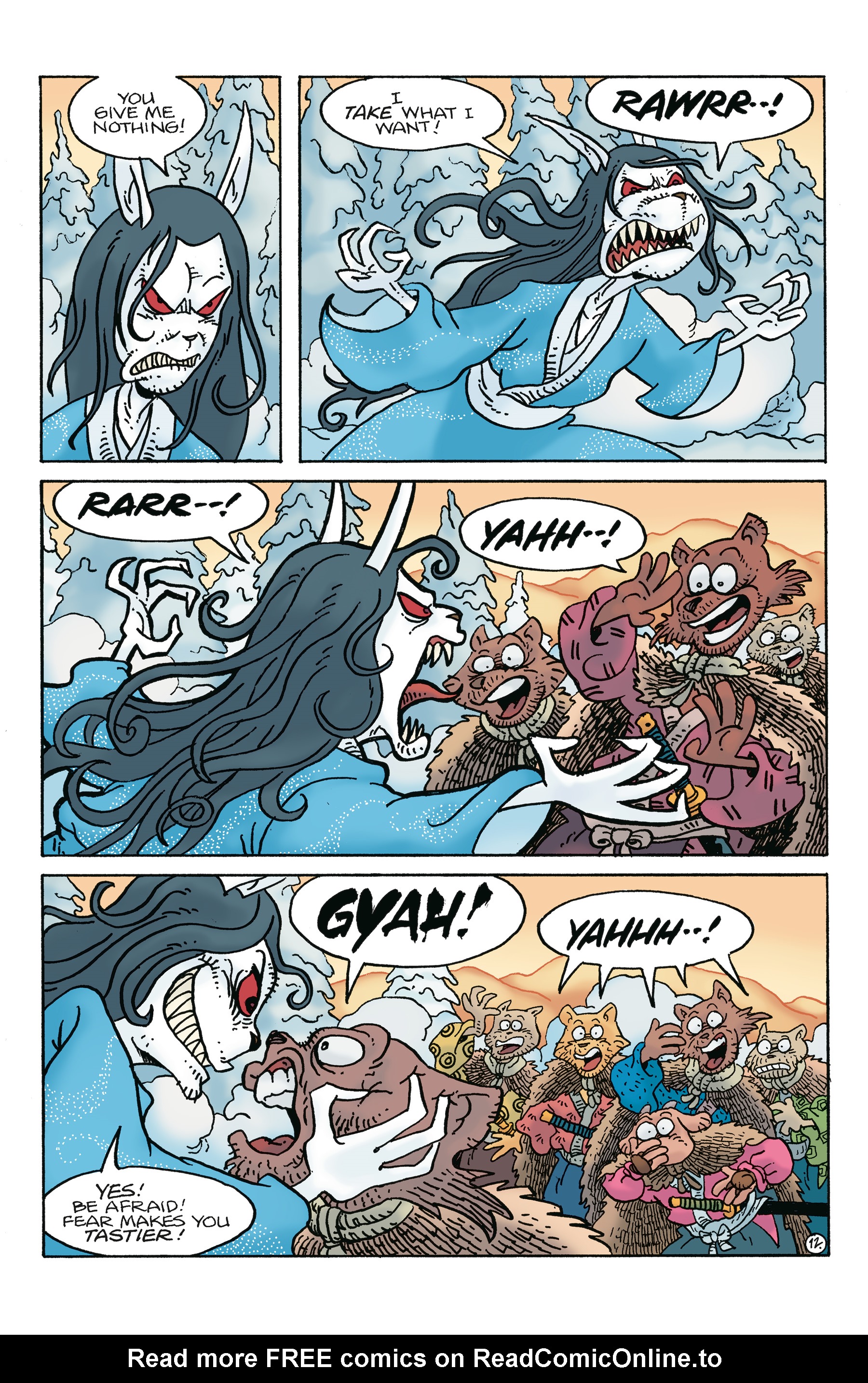 Read online Usagi Yojimbo: Ice and Snow comic -  Issue #3 - 14