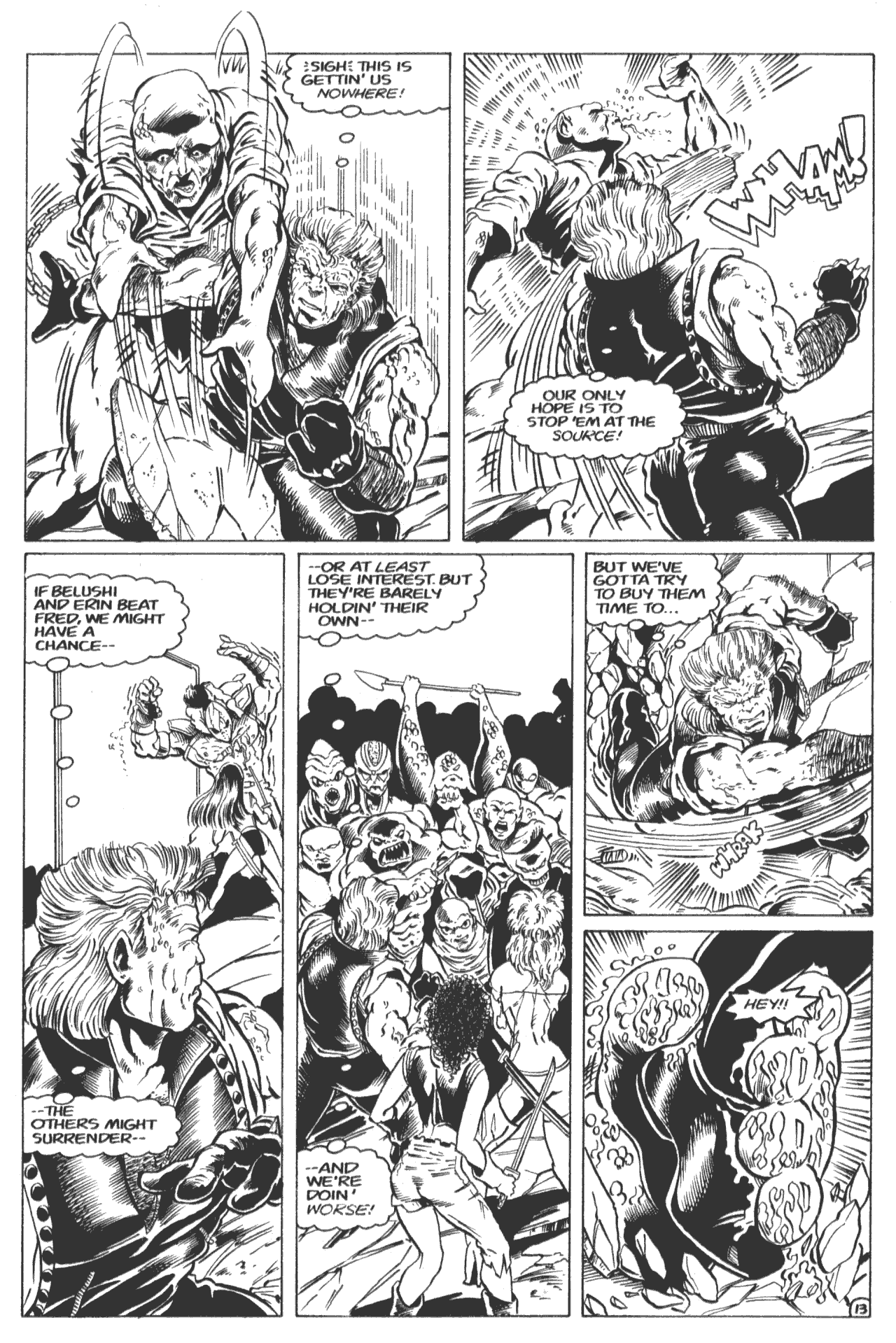 Read online Ex-Mutants (1986) comic -  Issue #4 - 15