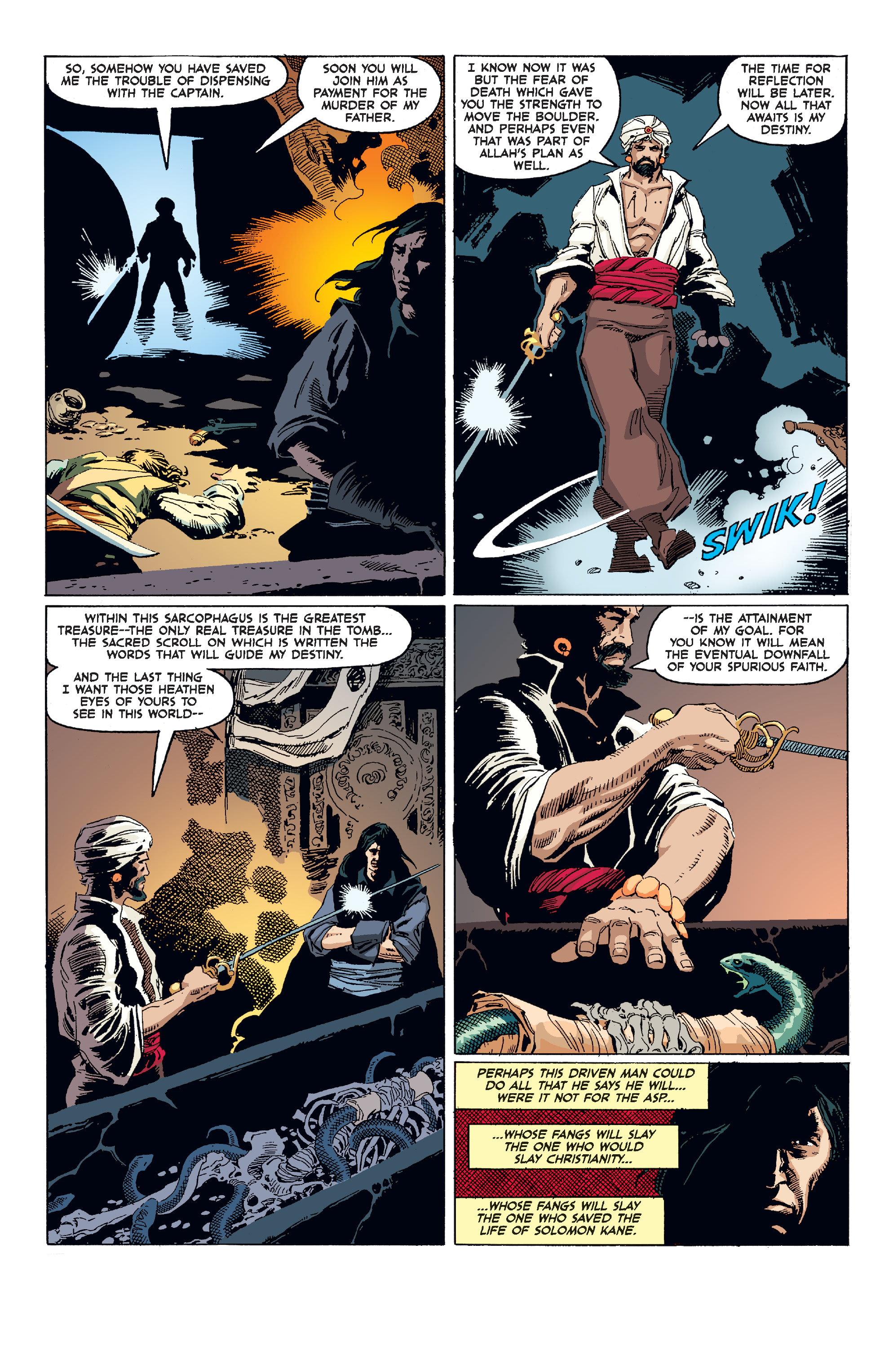 Read online The Sword of Solomon Kane comic -  Issue #4 - 20